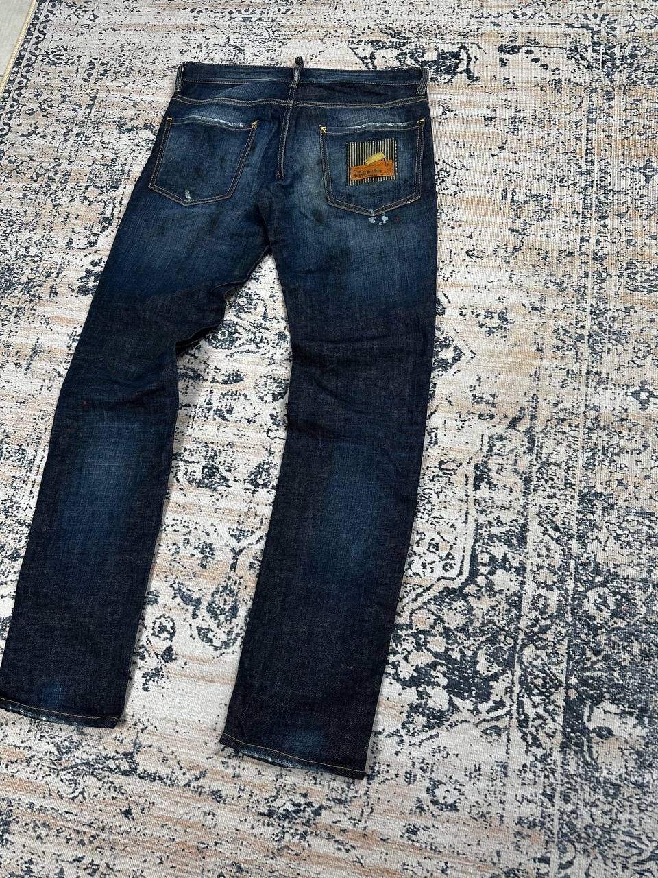 Dsquared2 Dsquared 2 Distressed Paint Splatter Slim Jeans Size US 32 / EU 48 - 11 Thumbnail