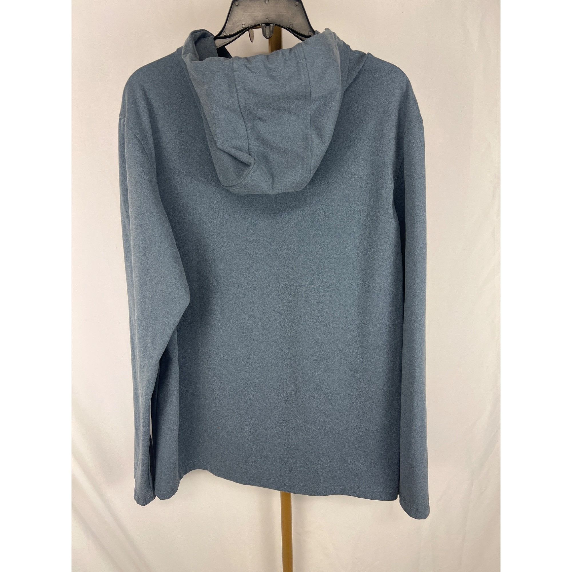 Other 01.Algo Mens Performance Hoodie L Blue Quick-Dry Moisture-Wi Size US L / EU 52-54 / 3 - 5 Thumbnail