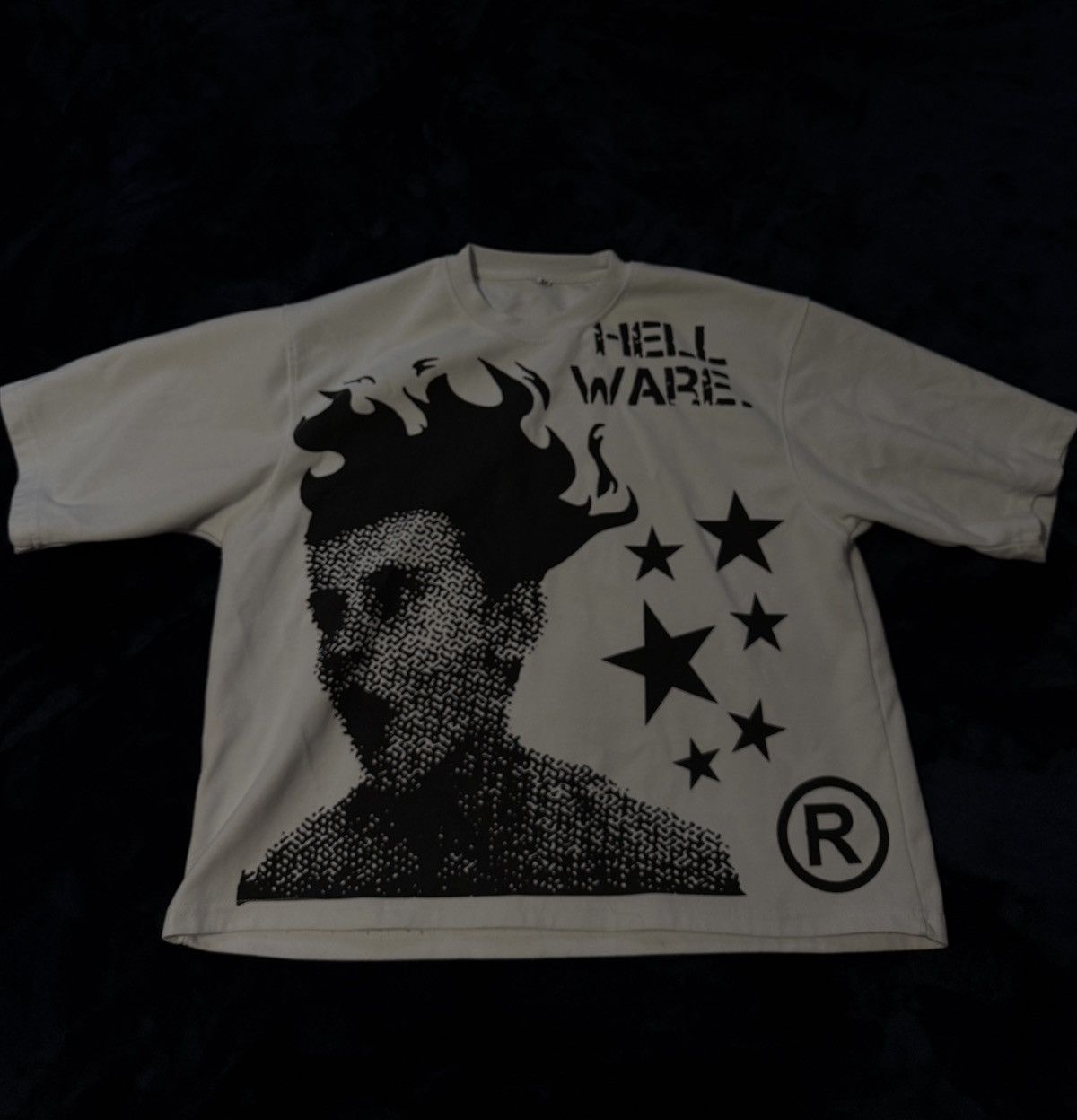Other cropped boxy “hellware” t shirt Size US M / EU 48-50 / 2 - 1 Thumbnail