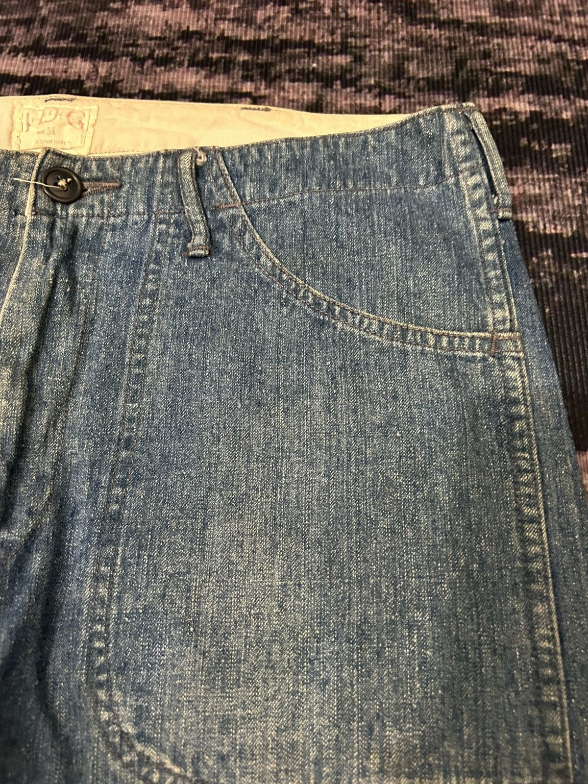 Indigo Vintage IDG Indigo Japan Washed Jeans Size US 32 / EU 48 - 5 Thumbnail