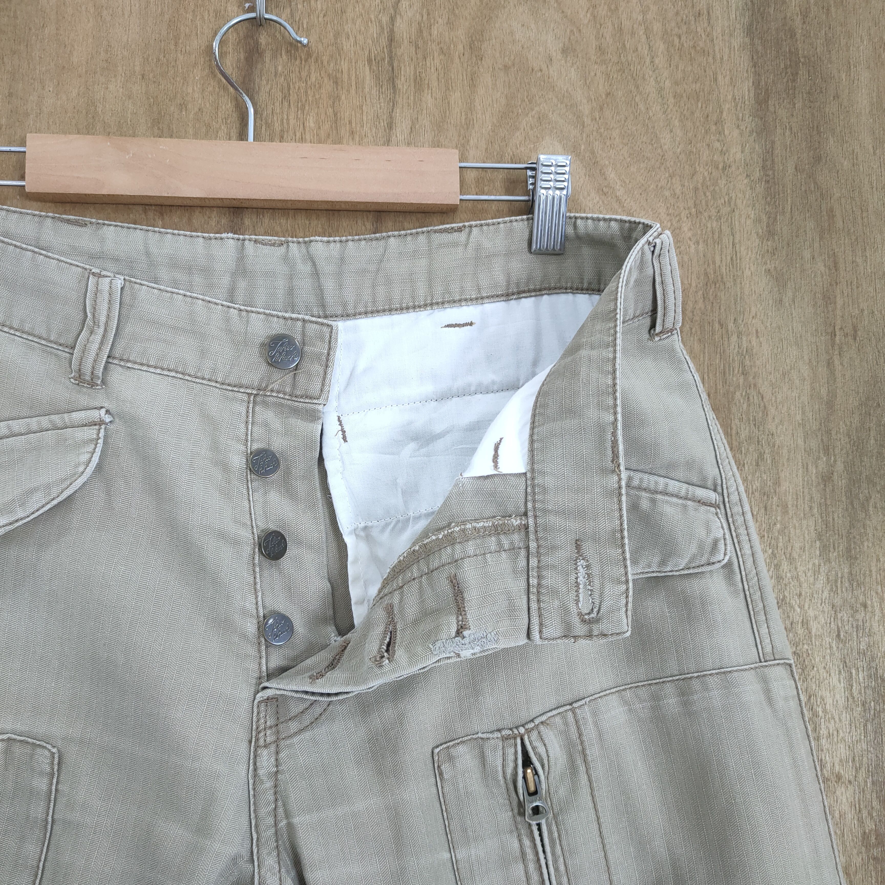 Japanese Brand × Takeo Kikuchi VINTAGE TAKEO KIKUCHI CARGO PANTS Size US 32 / EU 48 - 7 Thumbnail