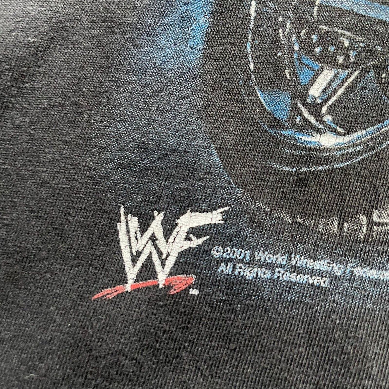 Vintage × WWE × WWF Vintage 2001 The Undertaker WWF Wrestling T Shirt Small Rare Size US S / EU 44-46 / 1 - 3 Thumbnail