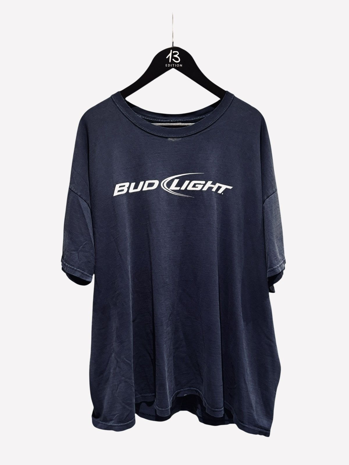 Budweiser Faded Budweiser/Bud Light Vintage Tee Size US XXL / EU 58 / 5 - 1 Thumbnail
