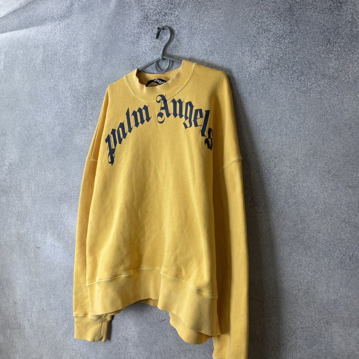 Palm Angels Palm Angels Sweatshirt Yellow S Size US S / EU 44-46 / 1 - 5 Thumbnail