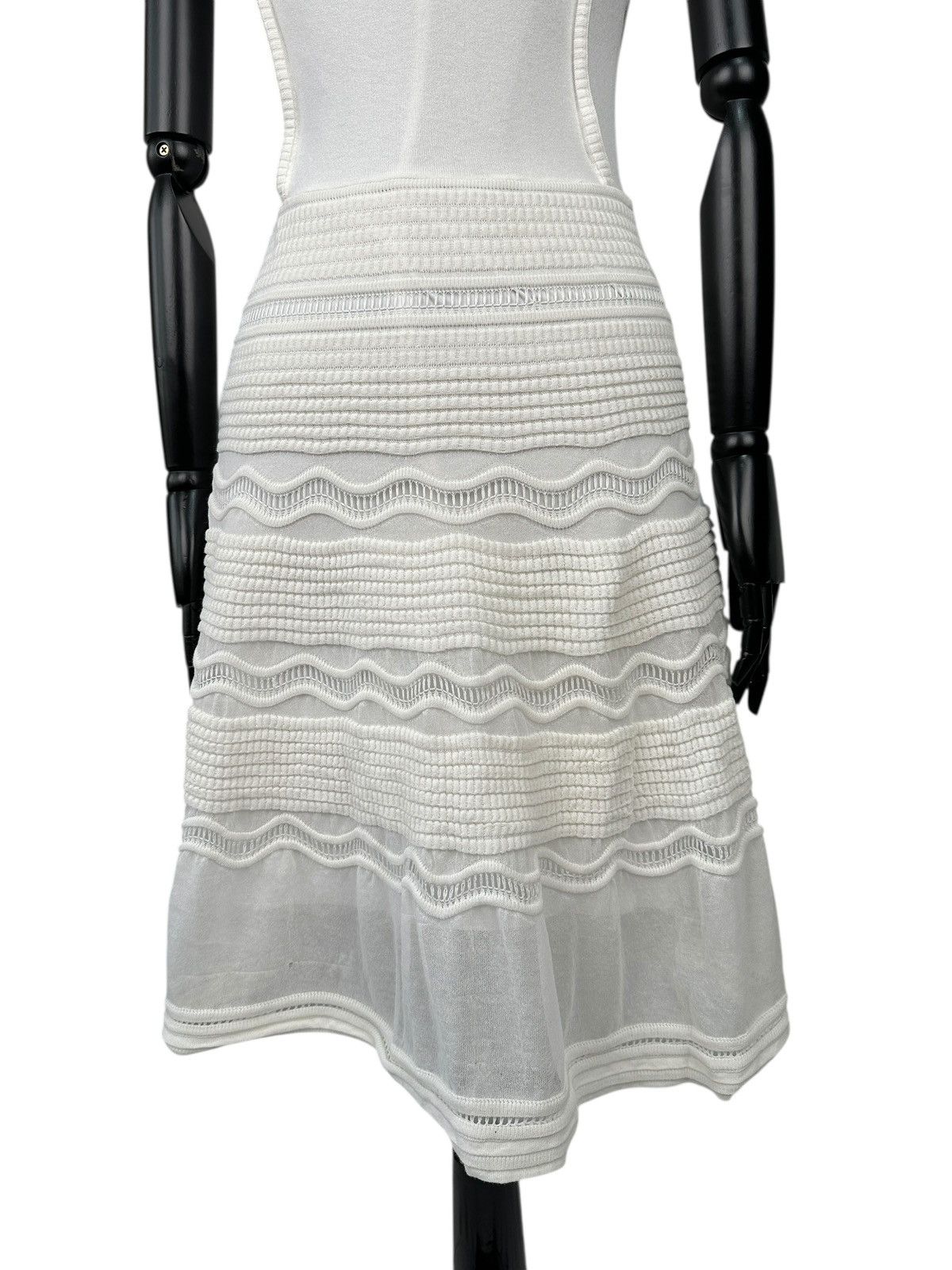 Missoni MISSONI White Jersey A-Line Mini Dress size 42 Women’s Size M / US 6-8 / IT 42-44 - 10 Thumbnail