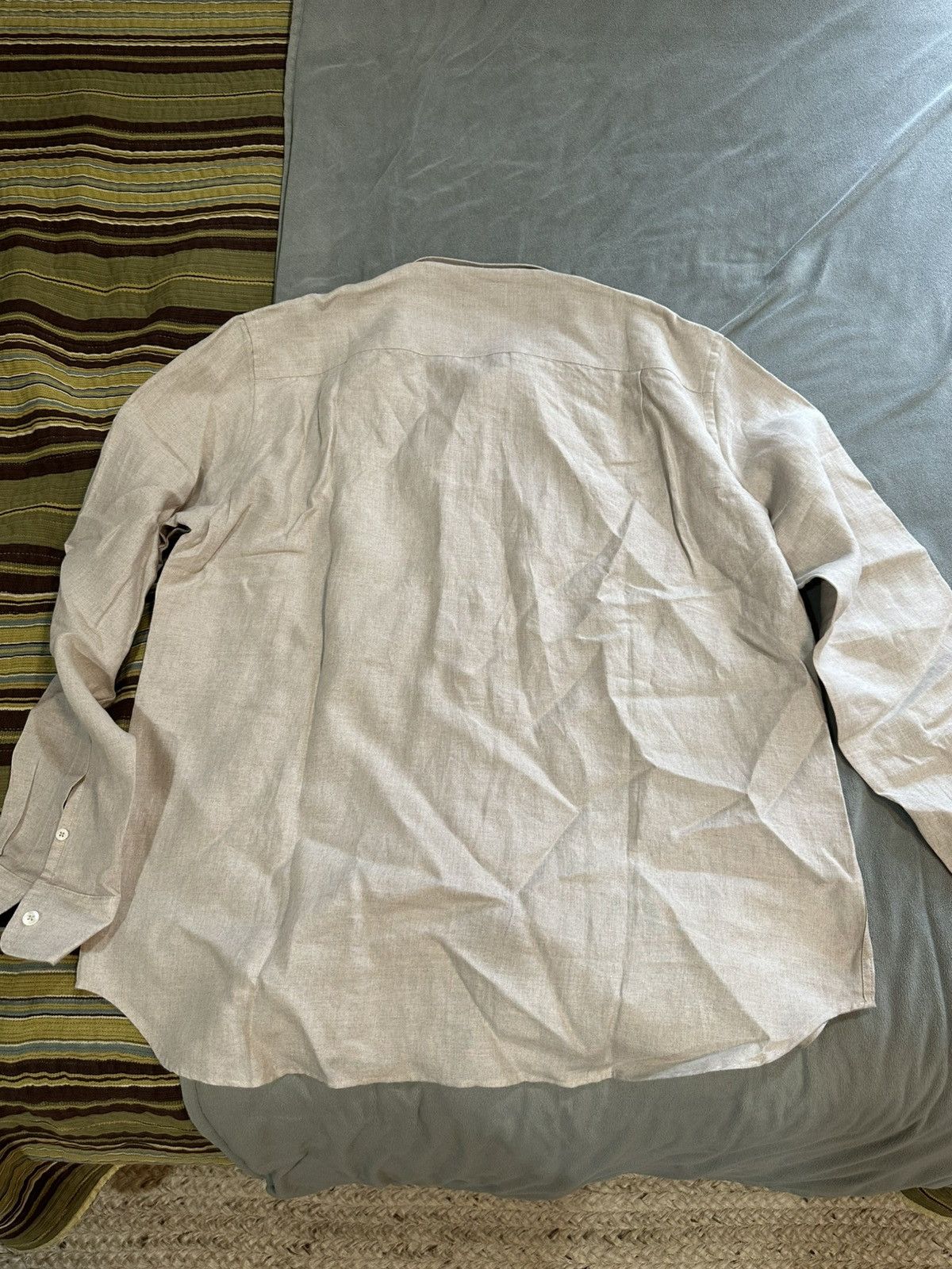 De Bonne Facture XL De Bonne Fracture Belgian Light Linen Button Down Size US XL / EU 56 / 4 - 2 Thumbnail