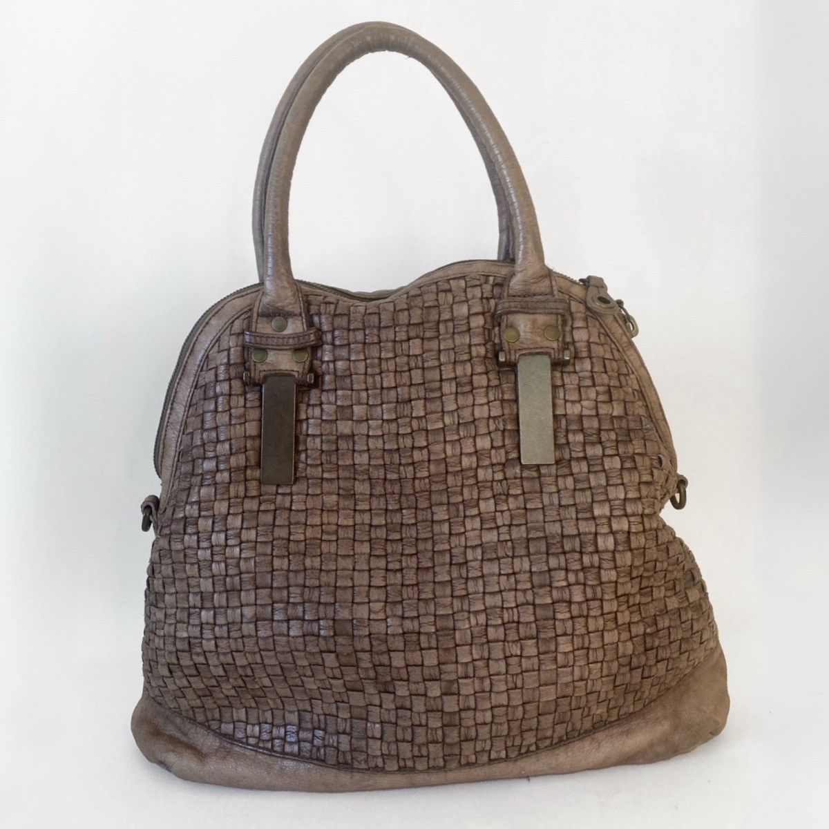 Vintage LEATHER BAG Size ONE SIZE - 3 Thumbnail