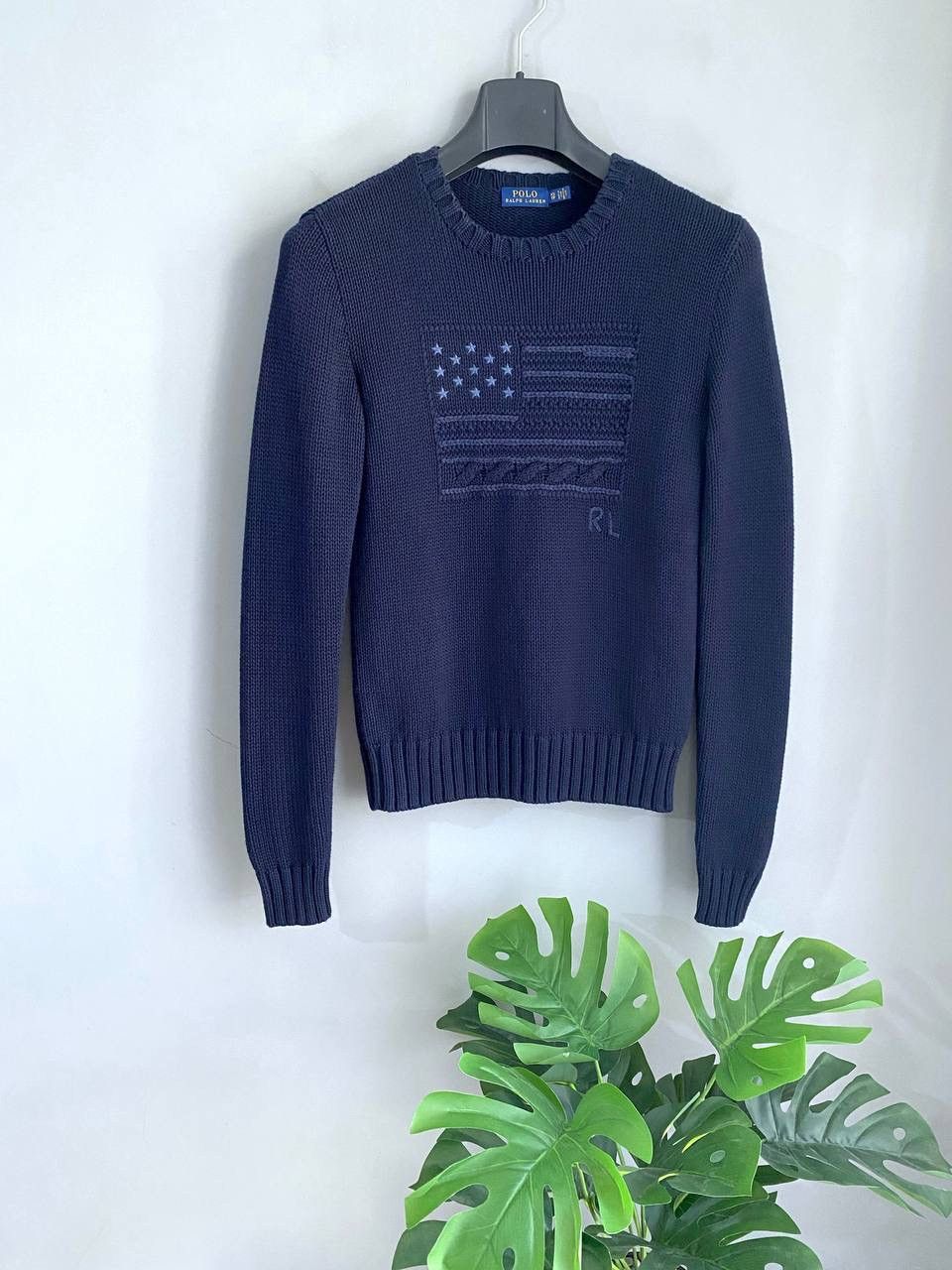 Polo Ralph Lauren Polo Ralph Lauren Icon American Flag Women's Knit Sweater XS Size XS / US 0-2 / IT 36-38 - 1 Thumbnail