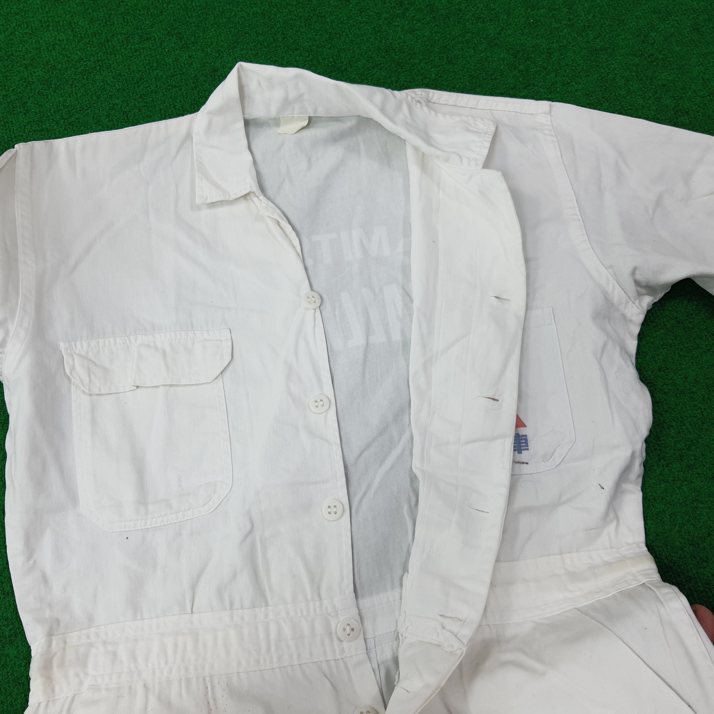 Japanese Brand Vintage Mitsubishi Japan Motorsports Button Coverall C227N13 Size US M / EU 48-50 / 2 - 6 Thumbnail