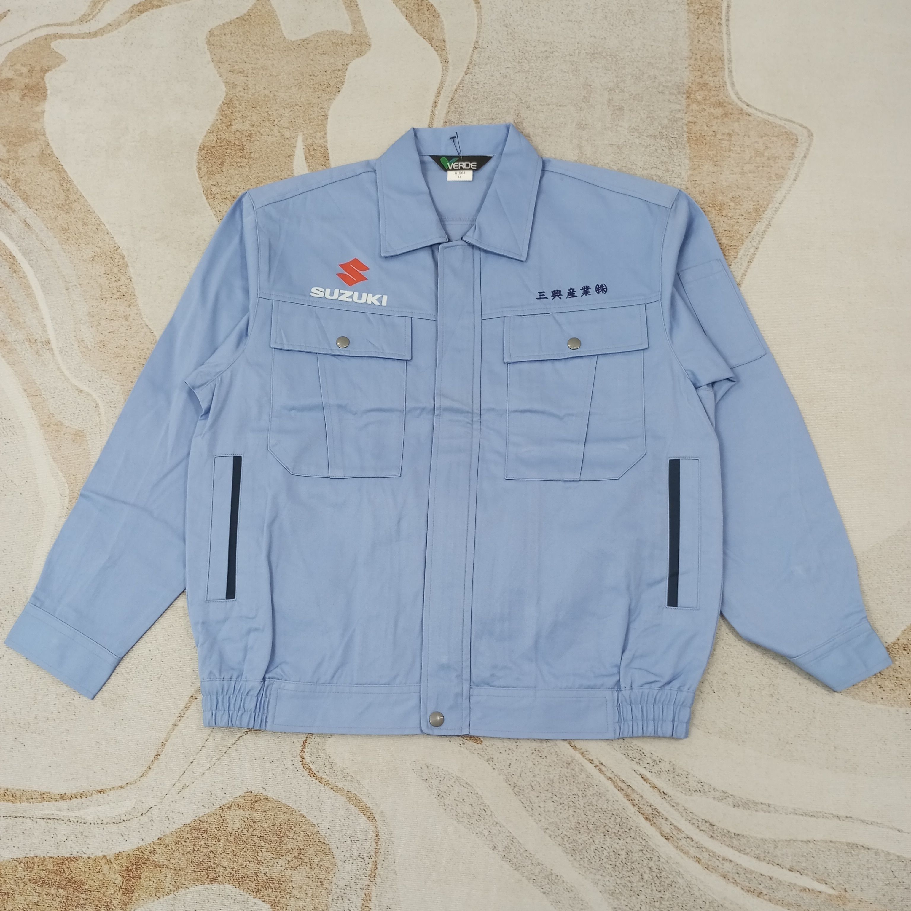 Japanese Brand Suzuki Japanese Motorsports Custom Jacket c231n19 Size US L / EU 52-54 / 3 - 3 Thumbnail