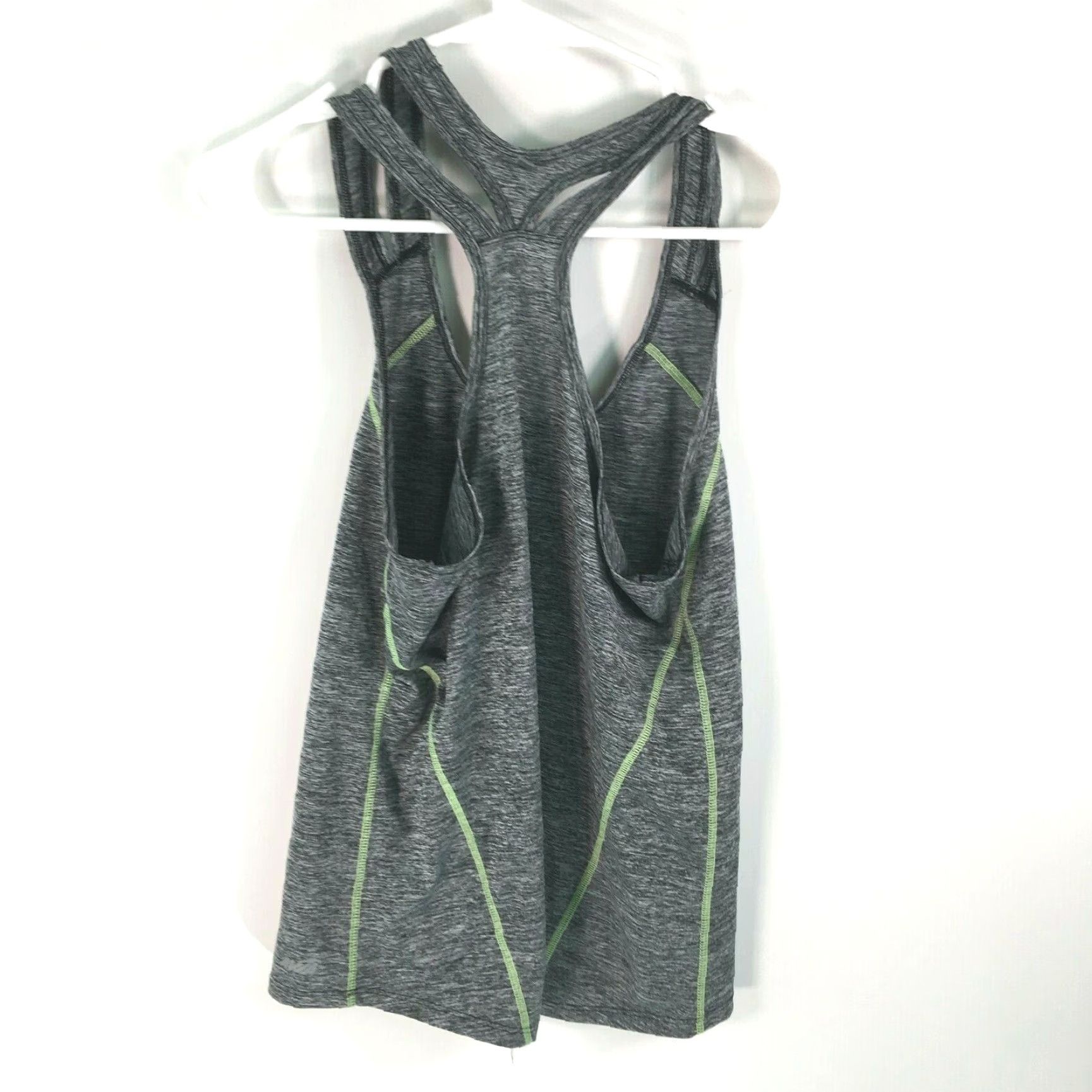Avia Avia Women Activewear Tank Top Racerback Heather Gray M Tank Shirt Womens Size M / US 6-8 / IT 42-44 - 2 Thumbnail