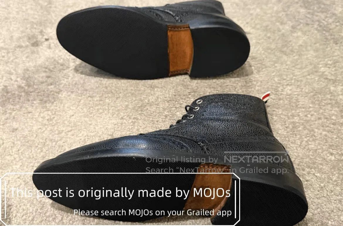 Thom Browne Sz 7.5 Thom Browne Blogg Carved Hi-top Boots. Size US 7.5 / EU 40-41 - 4 Thumbnail