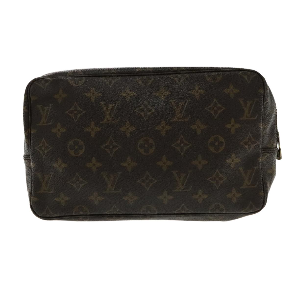 Louis Vuitton Trousse De Toilette Brown Canvas Clutch Bag (Pre-Owned) Size ONE SIZE - 1 Thumbnail