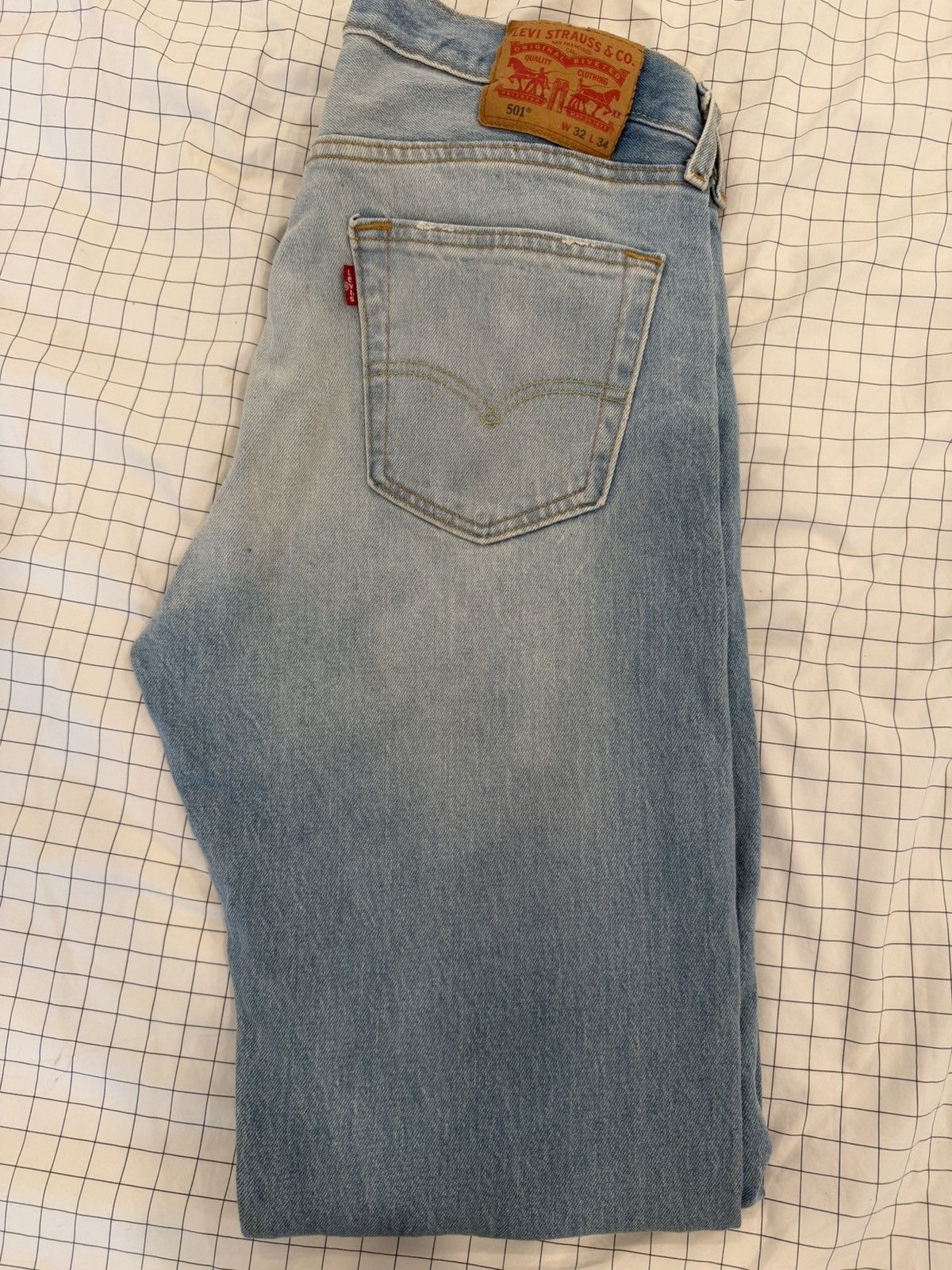 Levi's Vintage Clothing Vintage Levi’s 501 - 32x34 Size US 32 / EU 48 - 1 Thumbnail