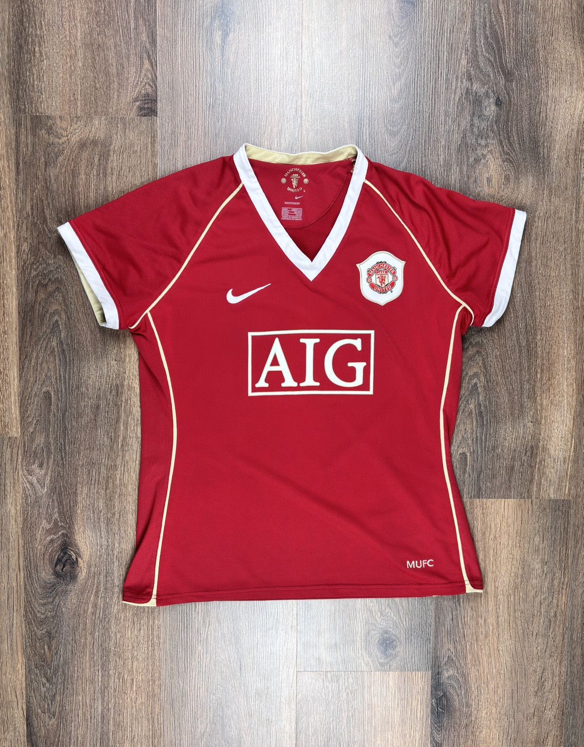 Vintage Women's Manchester United FC 2006/07 Jersey Nike Size L Size US L / EU 52-54 / 3 - 1 Thumbnail