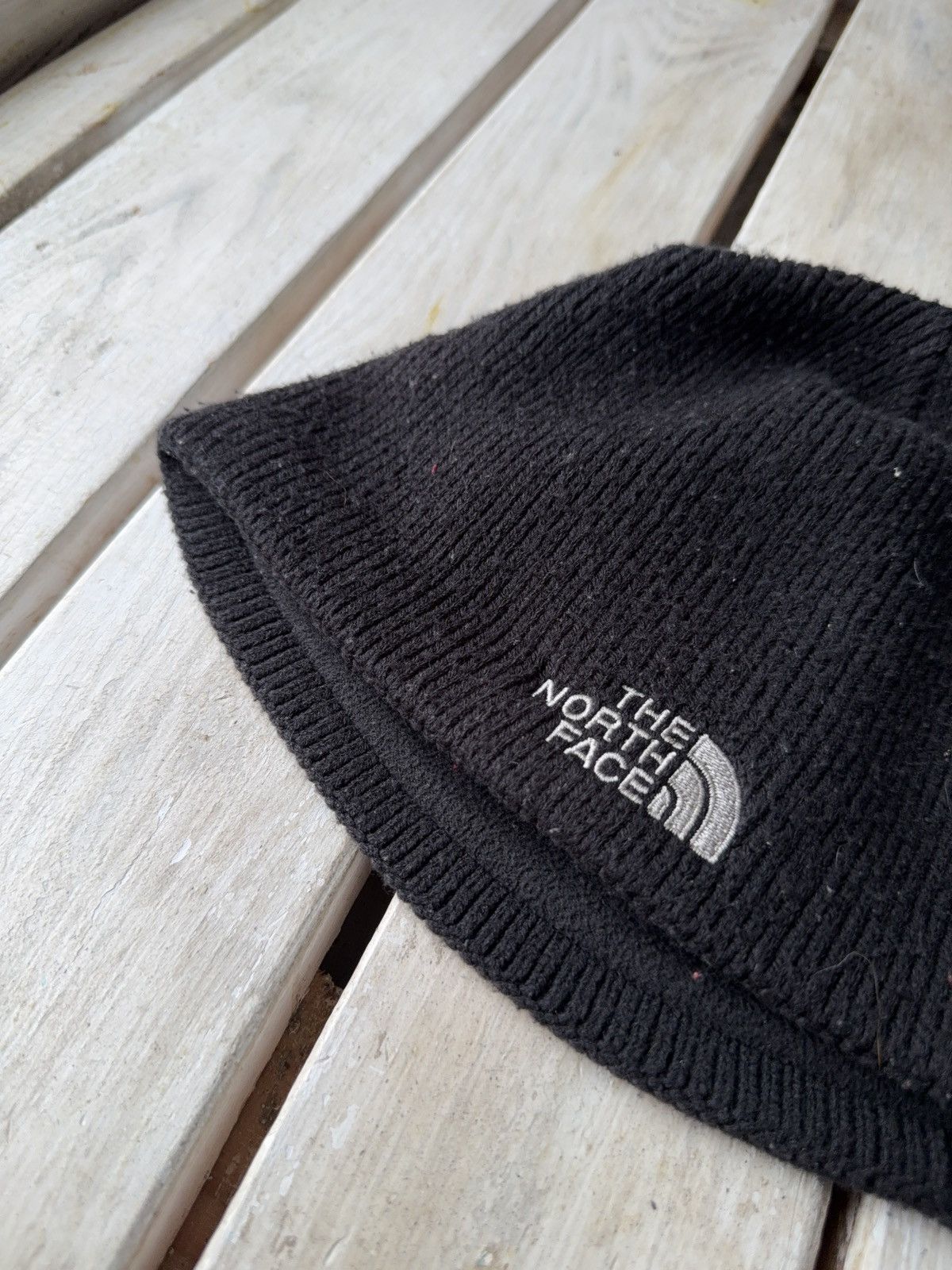 The North Face × Vintage Vintage 90s The North Face Unisex Knit Hat Size ONE SIZE - 2 Thumbnail