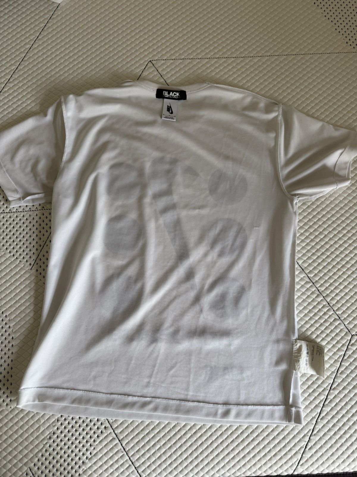 Comme des Garcons Black CDG Black x Nike Tee Size US XL / EU 56 / 4 - 5 Thumbnail