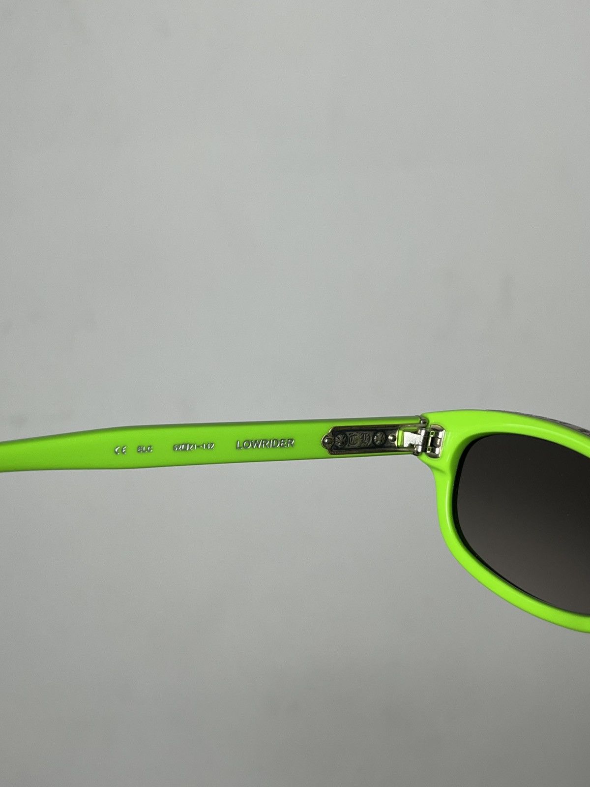 Chrome Hearts 🔥CROME HEARTS LOWRIDER 925 SILVER LIME SUNGLASSES JAPAN Size ONE SIZE - 9 Thumbnail