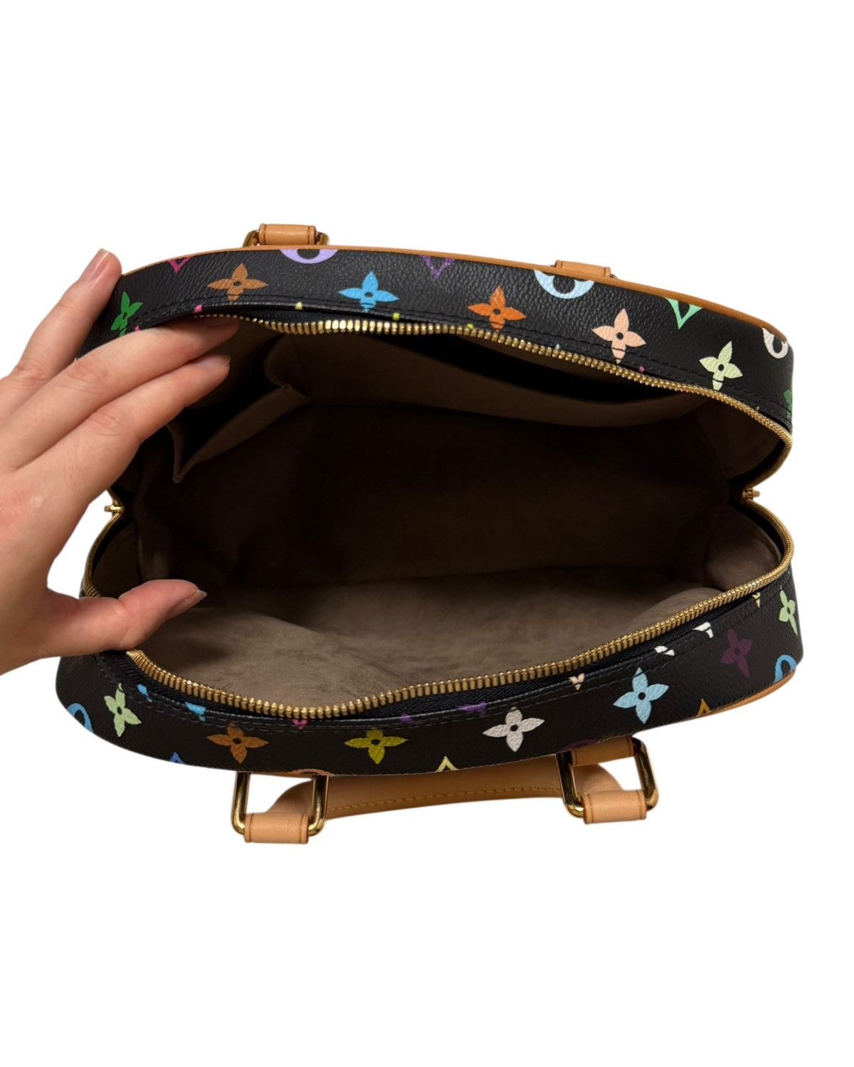 Louis Vuitton LOUIS VUITTON 2004 Monogram Trouville Handbag Size ONE SIZE - 7 Thumbnail