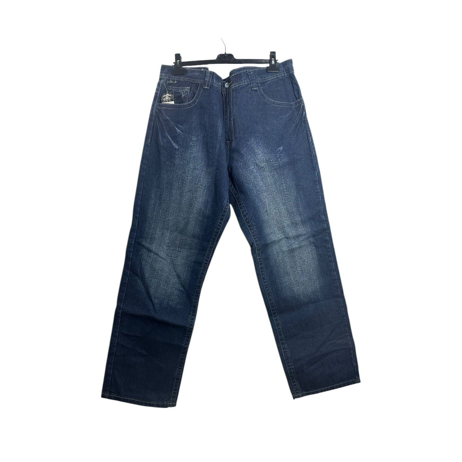 Pelle Pelle Vintage Pelle Pelle Baggy Jeans Men's Hip Hop Whiskering Y2K Size US 40 / EU 56 - 1 Thumbnail