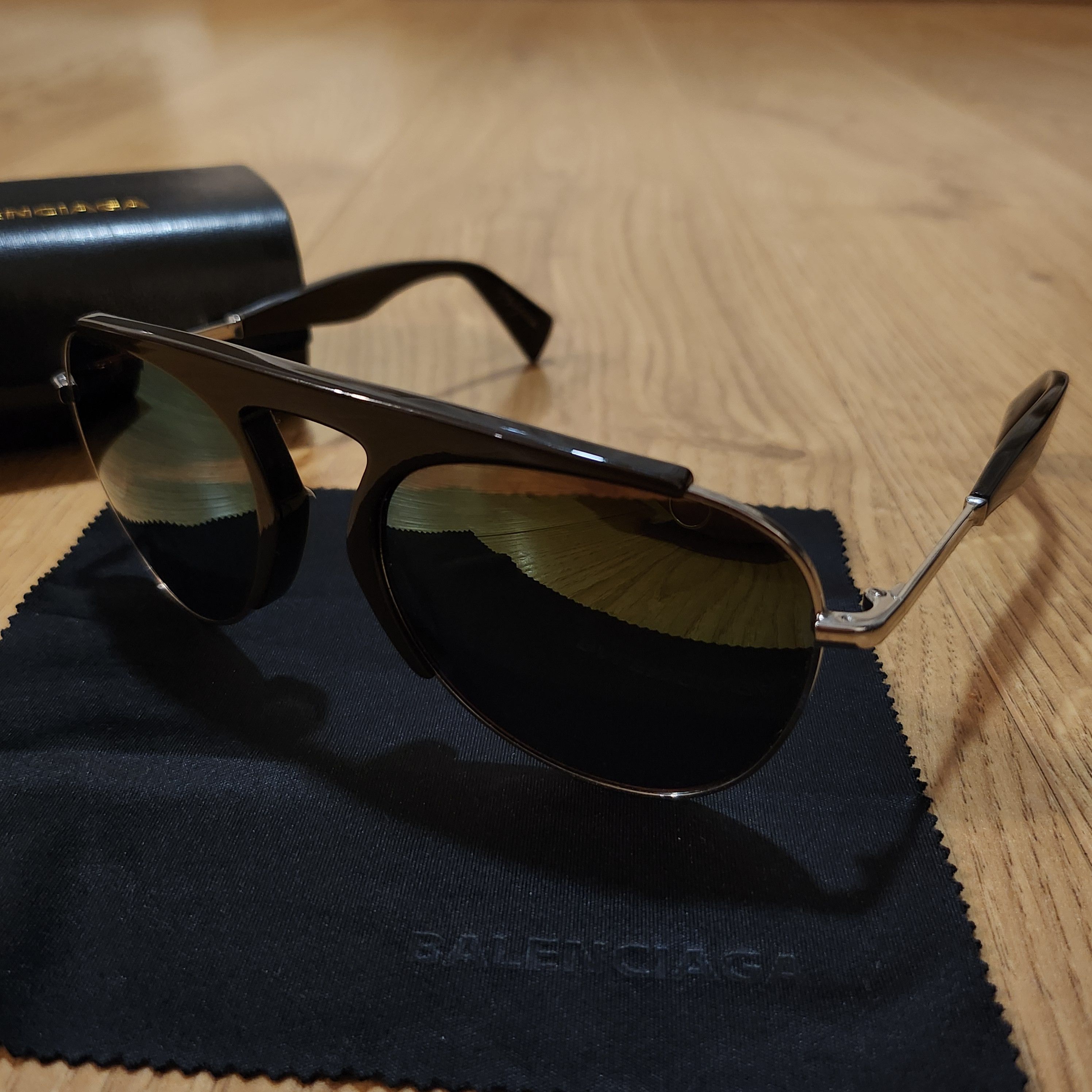 Balenciaga × Yohji Yamamoto Yohji Yamamoto Sunglasses YY 7001 Size ONE SIZE - 3 Thumbnail