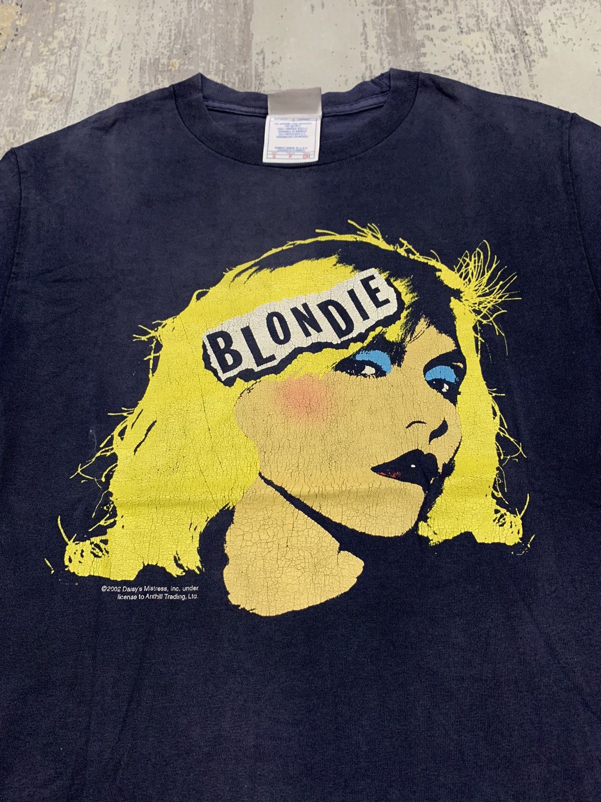 Band Tees × Vintage Vintage Blondie Band Debbie Harry Faded Tees Size US XS / EU 42 / 0 - 2 Thumbnail
