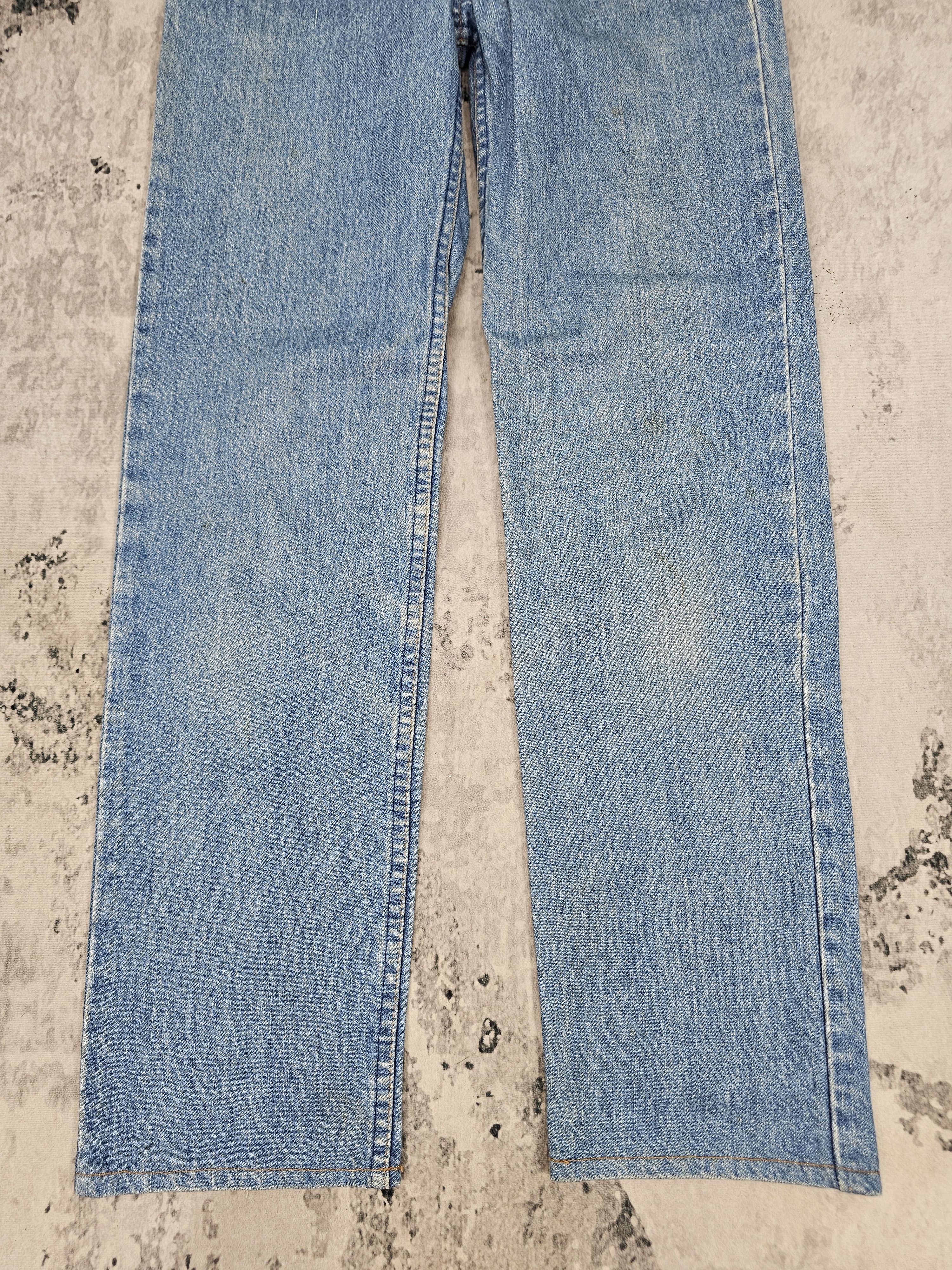 Levi's Vintage Clothing Vtg LEVIS W518-0217 High Rise Blue Jeans L0538 Size 25X29 Size 25" / US 0 / IT 36 - 3 Thumbnail