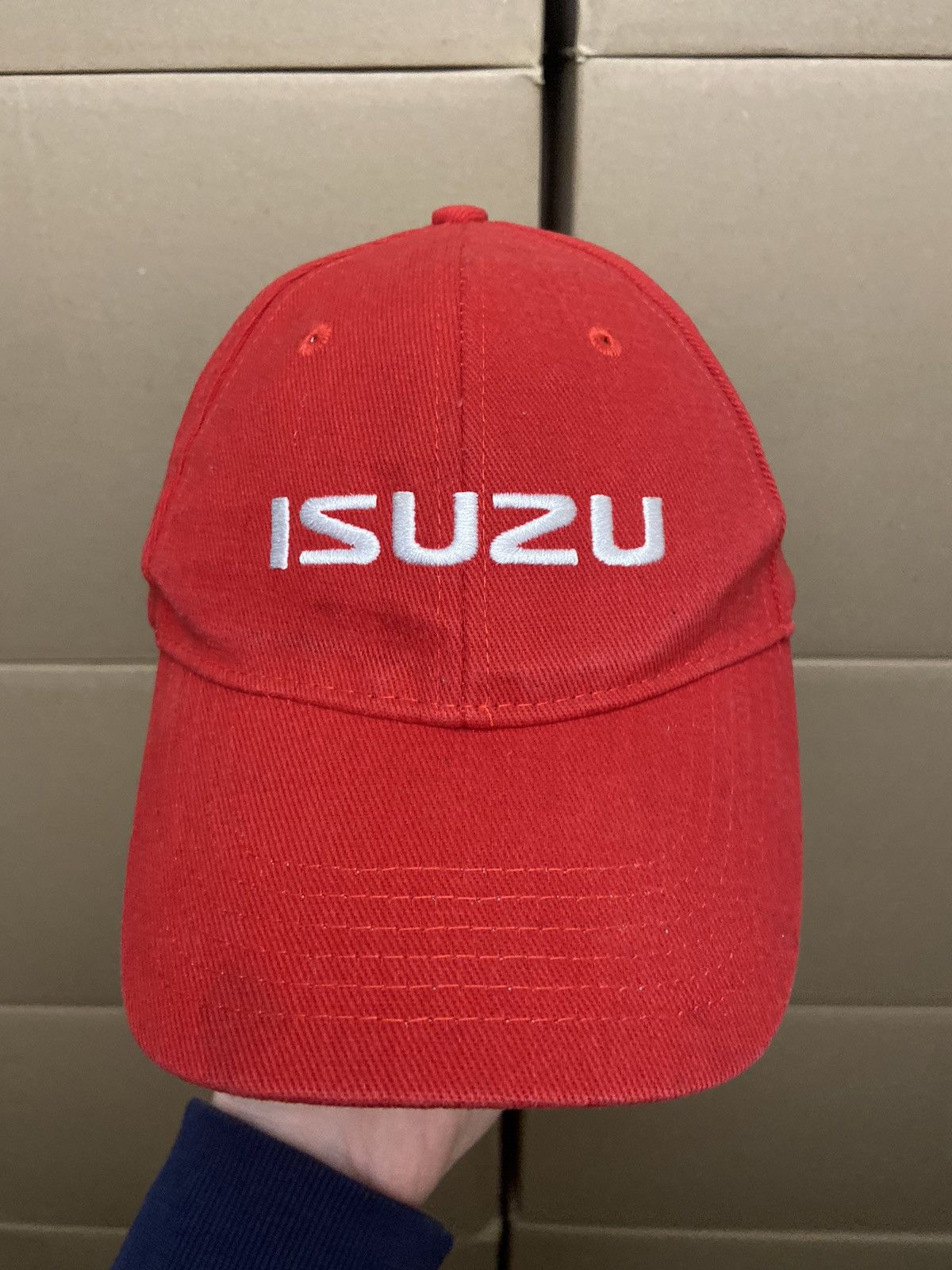 Japanese Brand × Vintage VINTAGE ISUZU RACING CAP HAT Y2K MOTO FORMULA UNO SKATE F1 Size ONE SIZE - 8 Thumbnail