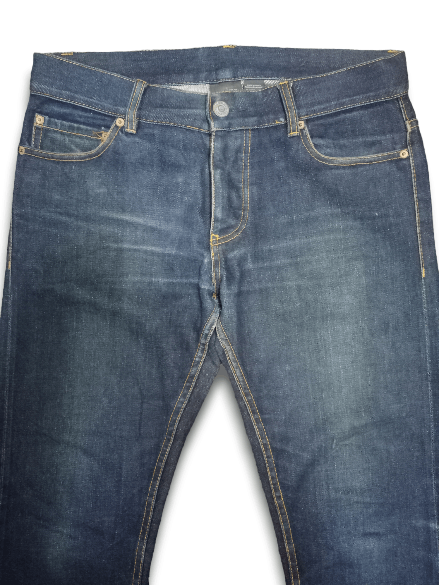 Armani Exchange Vintage Armani Selvedge Raw Denim Blu Jeans Size US 32 / EU 48 - 8 Thumbnail