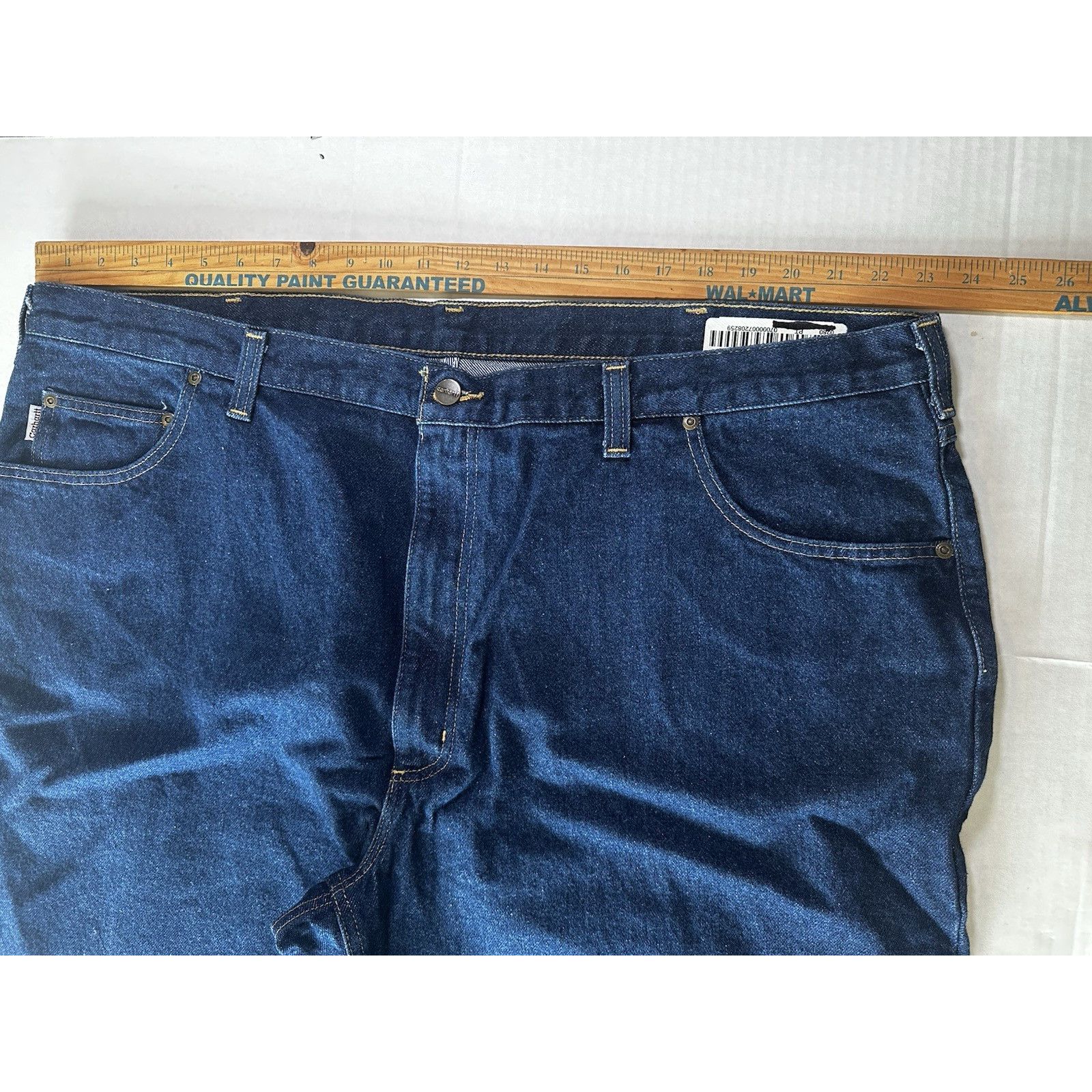 Carhartt Carhartt Blue Jeans 46x32 Relaxed Cotton Workwear Denim NWT Size US 44 / EU 60 - 10 Thumbnail