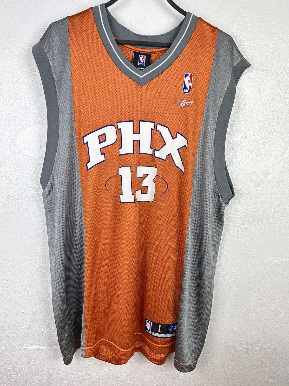 NBA 00s Reebok Phoenix Suns #13 Steve Nash Alternate Jersey Size US L / EU 52-54 / 3 - 1 Thumbnail