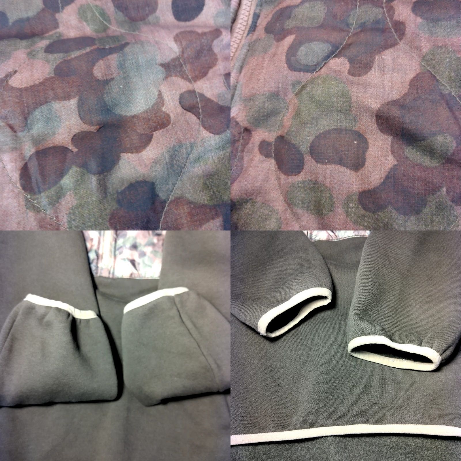 Burton Burton Moonbase Anorak Jacket Women L Brown Camouflage Camo 1/4 Zip Pullover Size L / US 10 / IT 46 - 10 Thumbnail