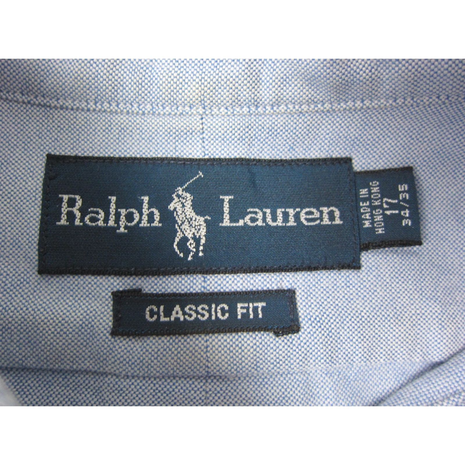 Ralph Lauren Ralph Lauren Shirt Button-Up XL Blue Patch Logo Mens 90s Vintage Polo Shirt 17/XL Button-Down 90s Classic Dad Preppy Casual Business Size US XL / EU 56 / 4 - 5 Thumbnail