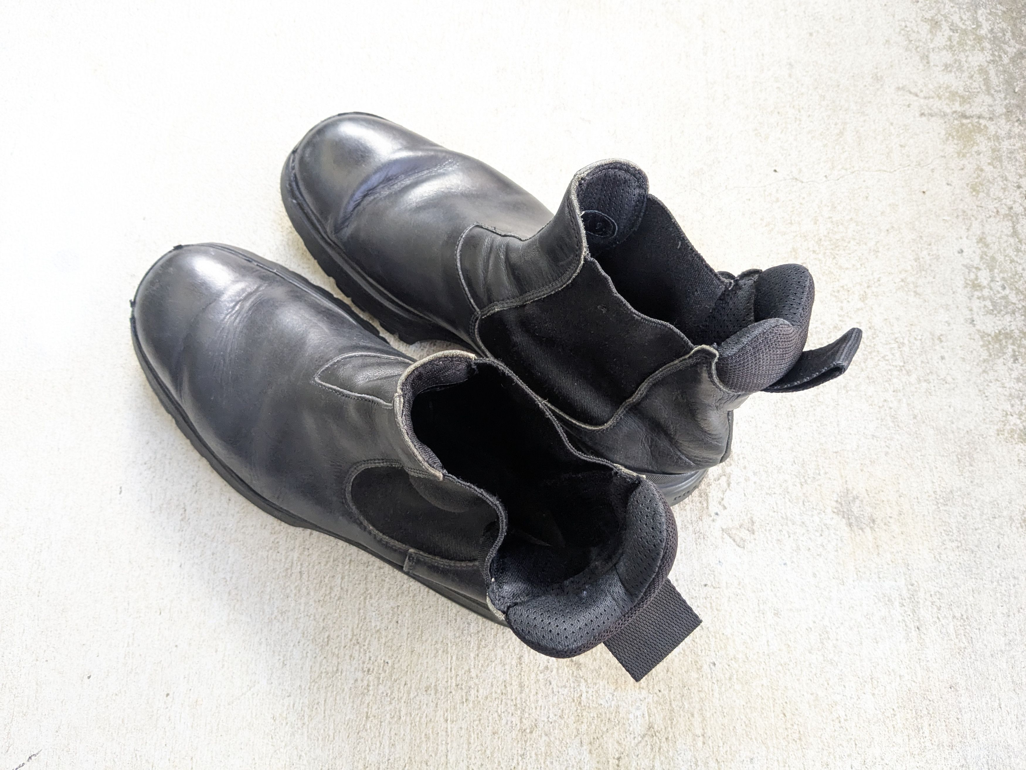 Prada Prada Chelsea Boots Black 10 Leather Chunky Rubber Platform Size US 10 / EU 43 - 18 Thumbnail