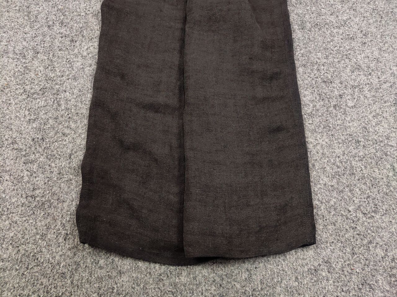 Sonia Rykiel Vintage 90's Sonia Rykiel Design Wide Leg Dark Brown Pants Size 28" / US 6 / IT 42 - 7 Thumbnail