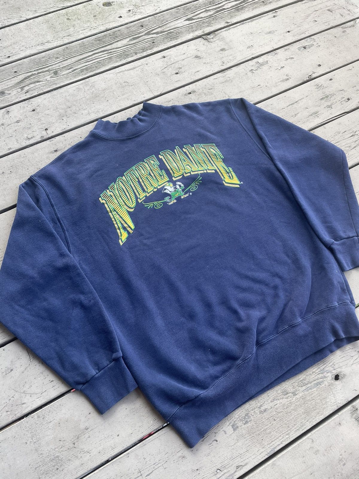 Nutmeg Vintage Notre Dame Fighting Irish Sweatshirt Size US L / EU 52-54 / 3 - 2 Thumbnail