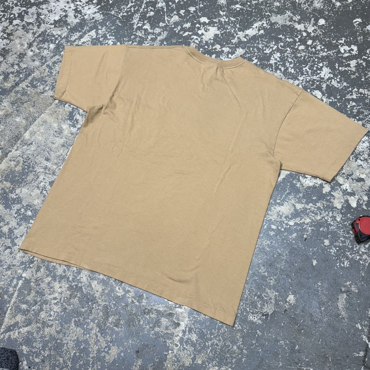 Unsound Rags Vintage Gap Tan Blank 90s Single Stitch Pocket Tshirt Size US M / EU 48-50 / 2 - 7 Thumbnail