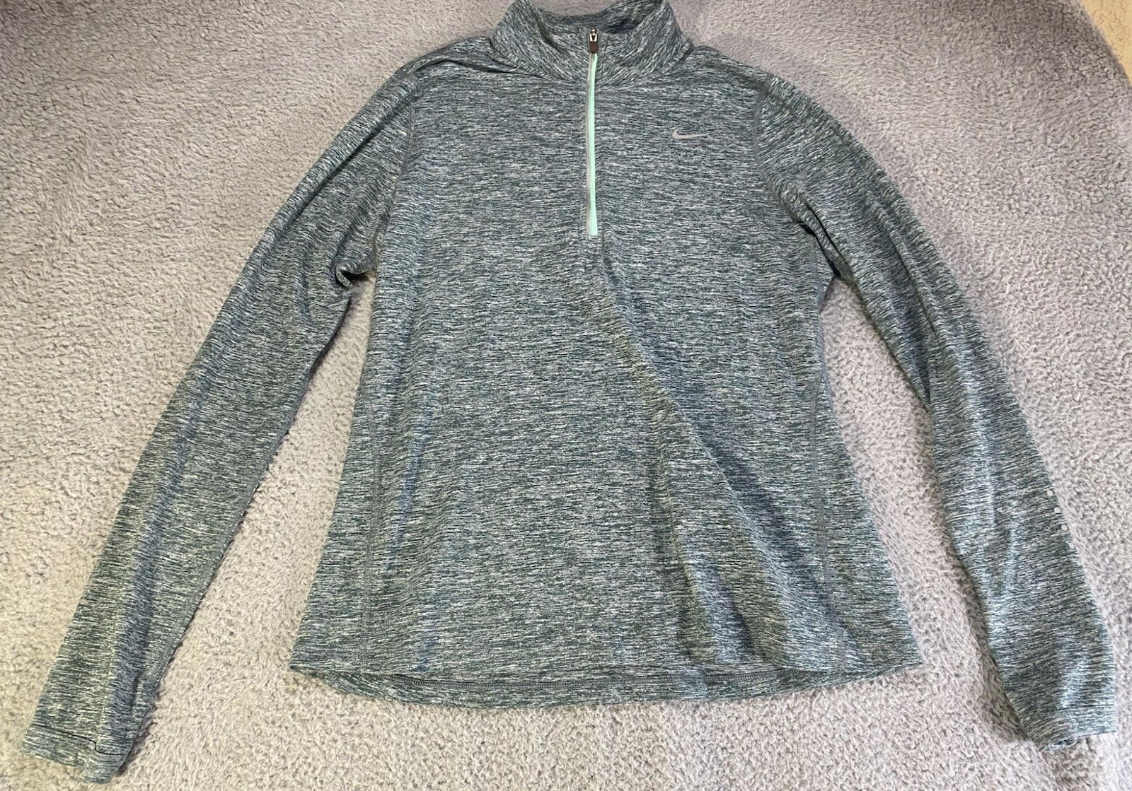 Nike Nike Running Dri-Fit Women Medium Jacket 1/4 Zip Workout Gym Size M / US 6-8 / IT 42-44 - 2 Thumbnail