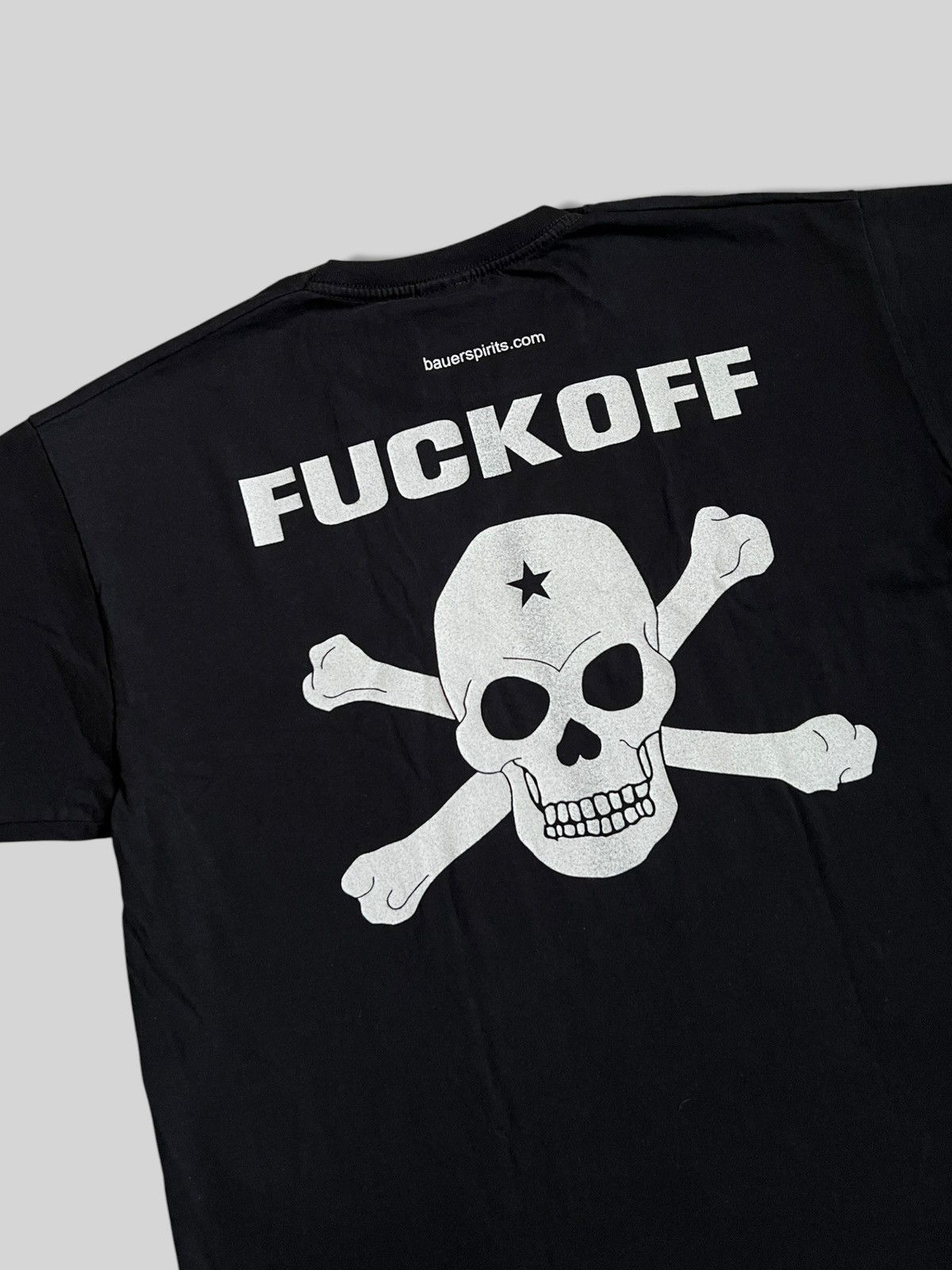 Vintage Y2k Vintage tee Skull print 'FvCK OFF' mastermind punk style Size US M / EU 48-50 / 2 - 5 Thumbnail