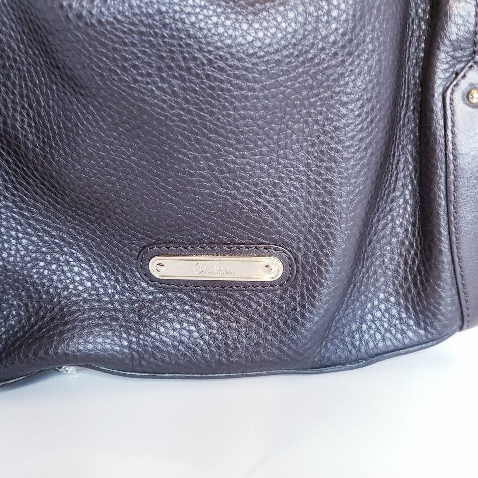 Cole Haan Village II pebbled leather oversize hobo satchel Purse Size ONE SIZE - 3 Thumbnail