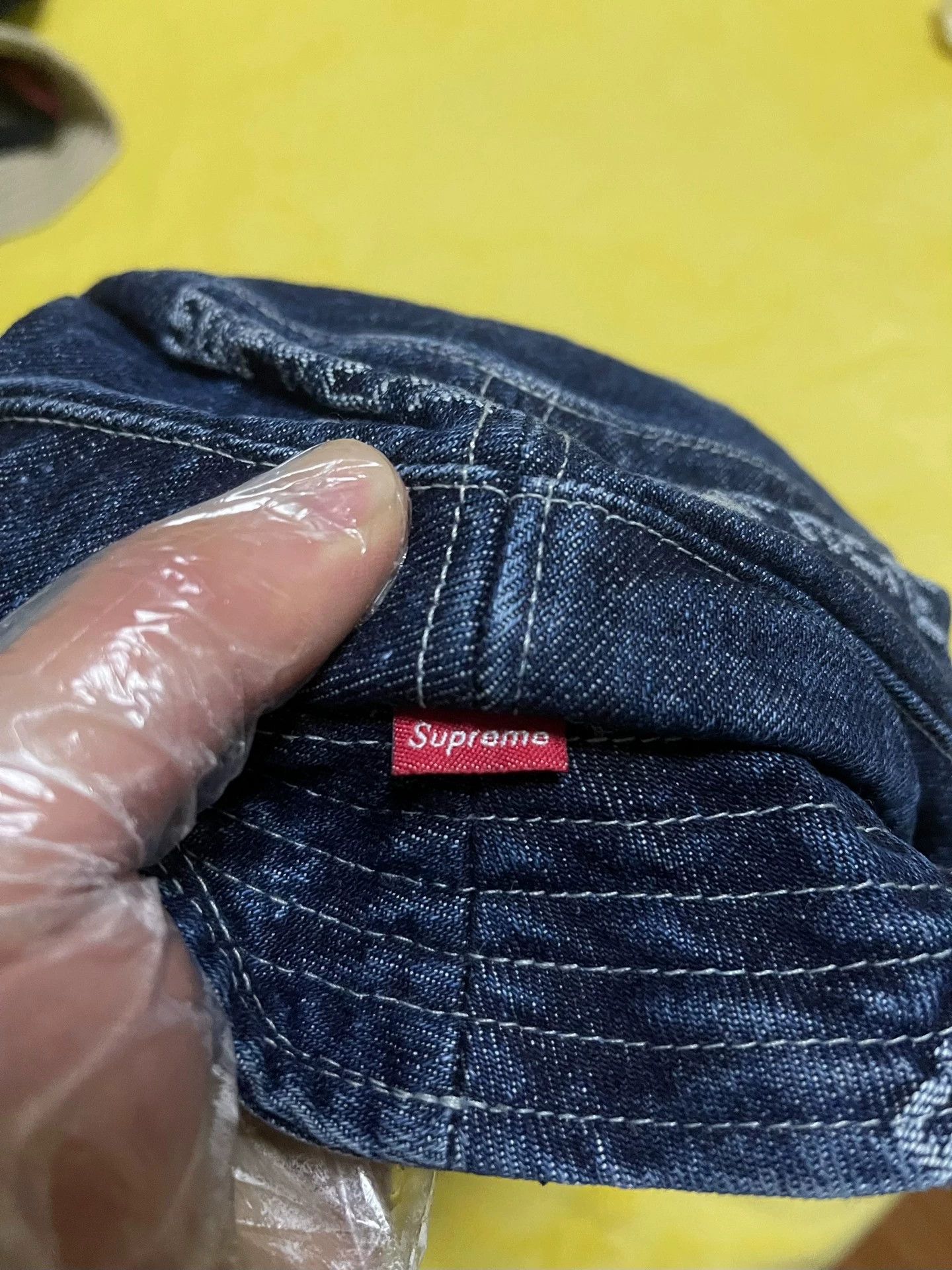 Supreme Supreme All-Over Logo Denim Bucket Hat Sm/ML New Size ONE SIZE - 2 Thumbnail