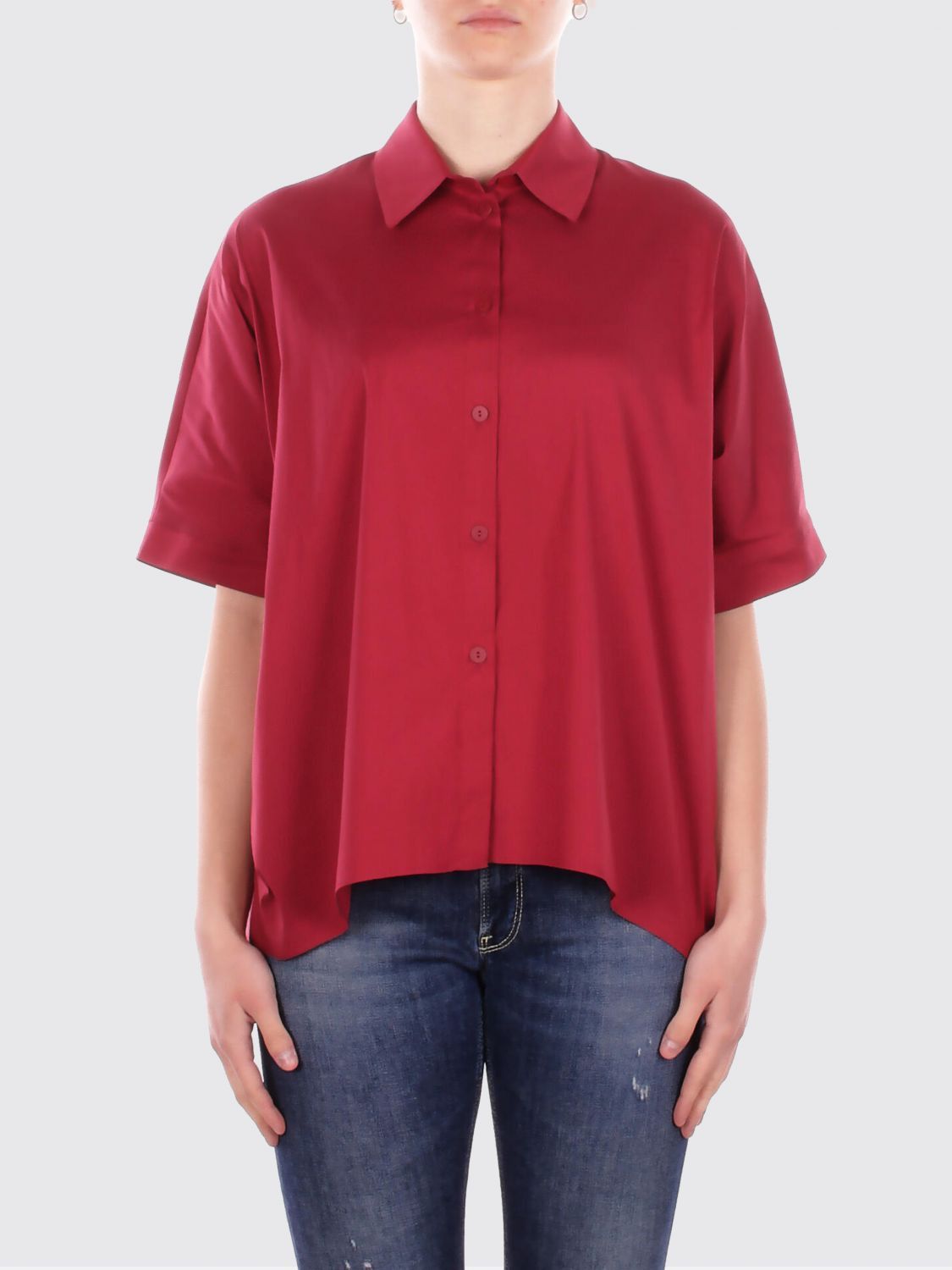 Max Mara Max Mara Shirt Woman Red Size S / US 4 / IT 40 - 1 Thumbnail