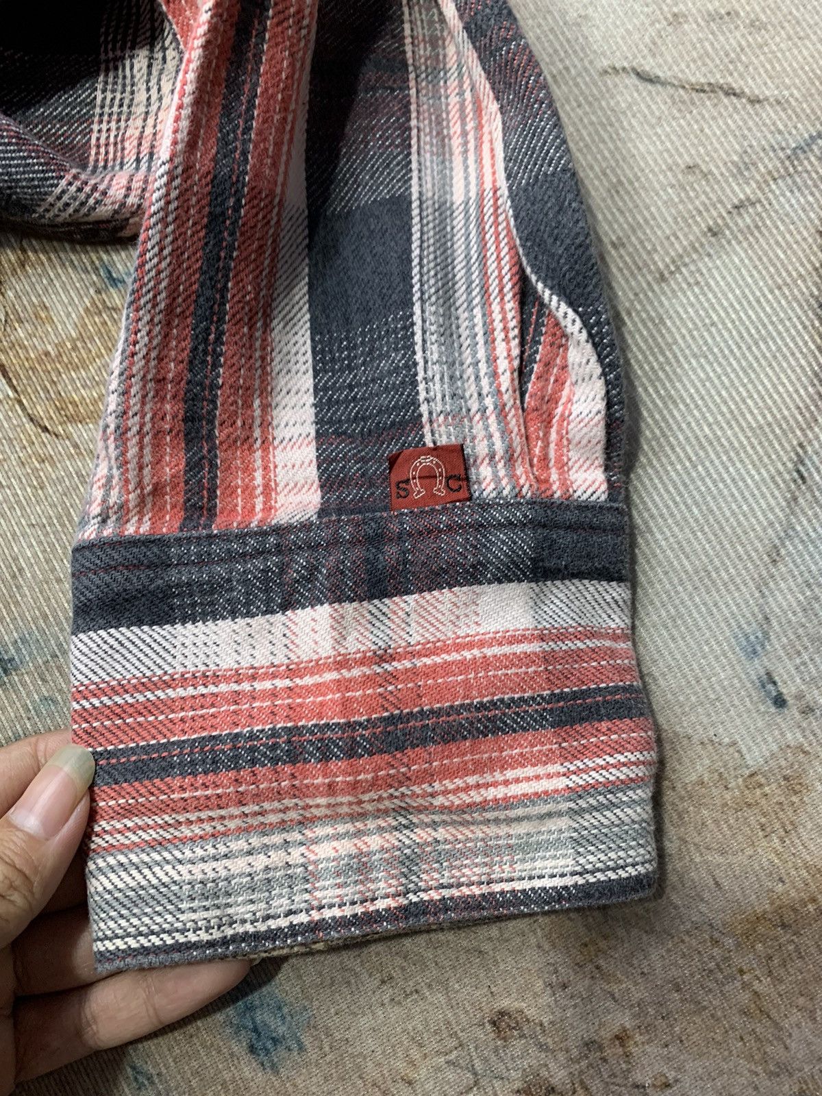 Japanese Brand × Sugar Cane × Toyo Enterprises Vintage Sugar Cane Toyo Enterprise Flanel Size US M / EU 48-50 / 2 - 5 Thumbnail