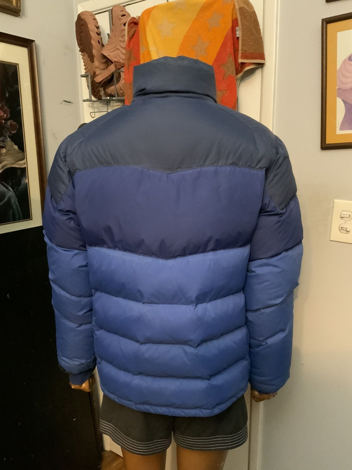 Other Tiger Force Jeans Feather Down Quilted Puffer Zip Jacket Size US M / EU 48-50 / 2 - 16 Thumbnail
