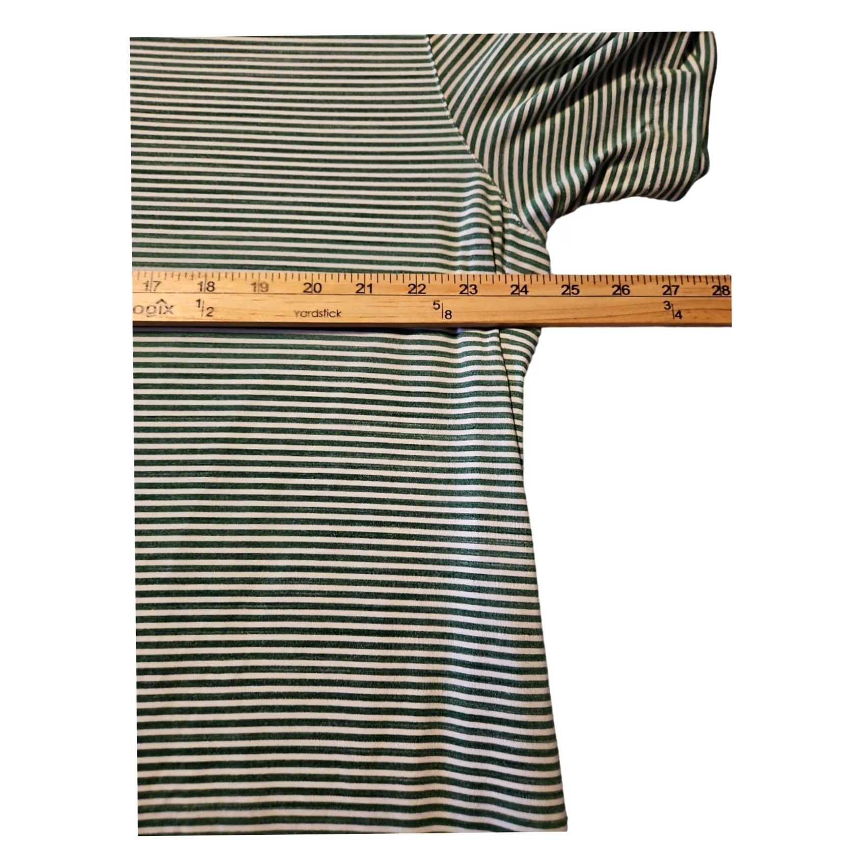 Puma Puma Polo Short Sleeve Men XL Green Striped Golf Casual Outdoor Shirt Polo Shirt with Logo Button - Regular Fit Size US XL / EU 56 / 4 - 3 Thumbnail