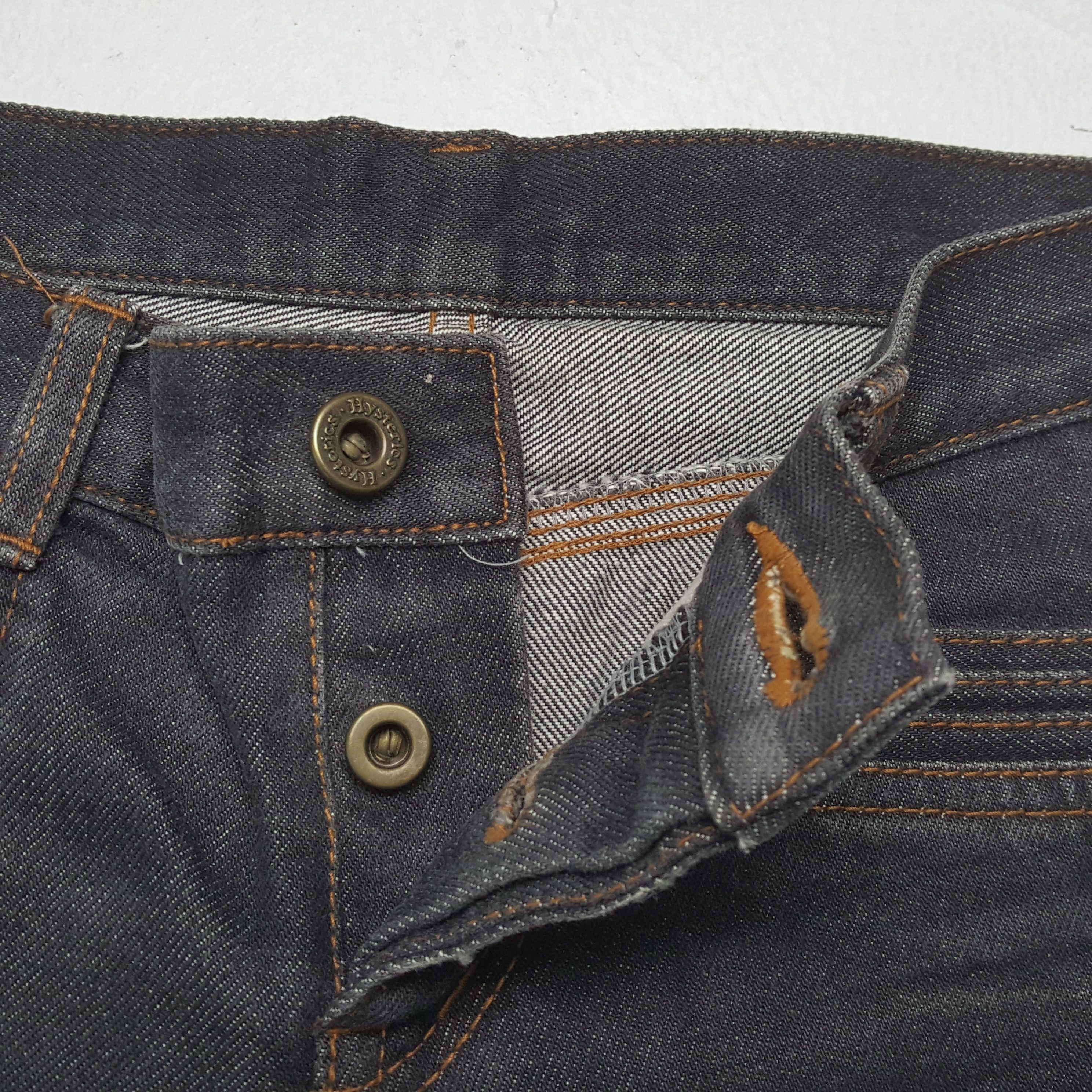 Hysteric Glamour × Japanese Brand × Vintage Vintage HYSTERIC GLAMOUR Japanese Fashion Brand Jeans Size 26" / US 2 / IT 38 - 12 Thumbnail