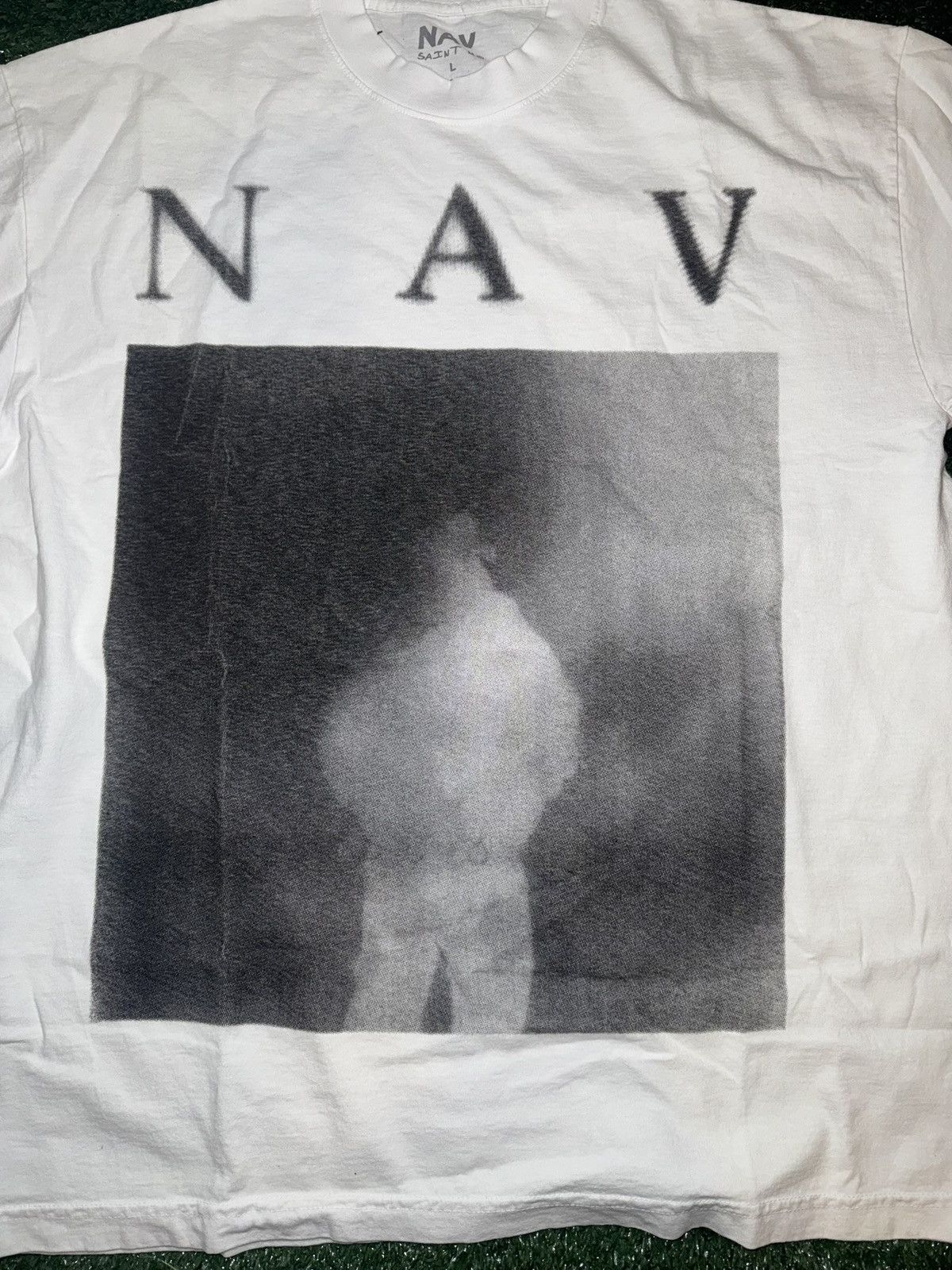Saint Michael Saint Michael x Nav OMW2 Rexdale Tee | Grailed