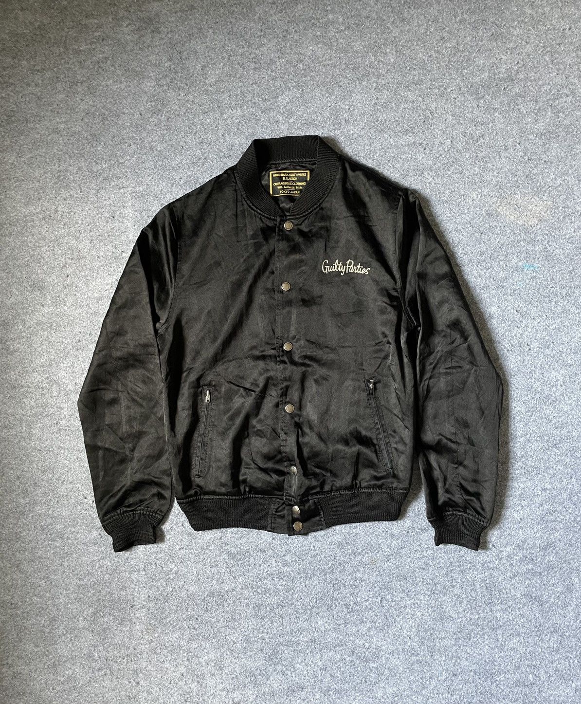 Wacko Maria Wacko Maria Guilty Parties Bomber Jacket (Made in Japan) Size US M / EU 48-50 / 2 - 2 Thumbnail