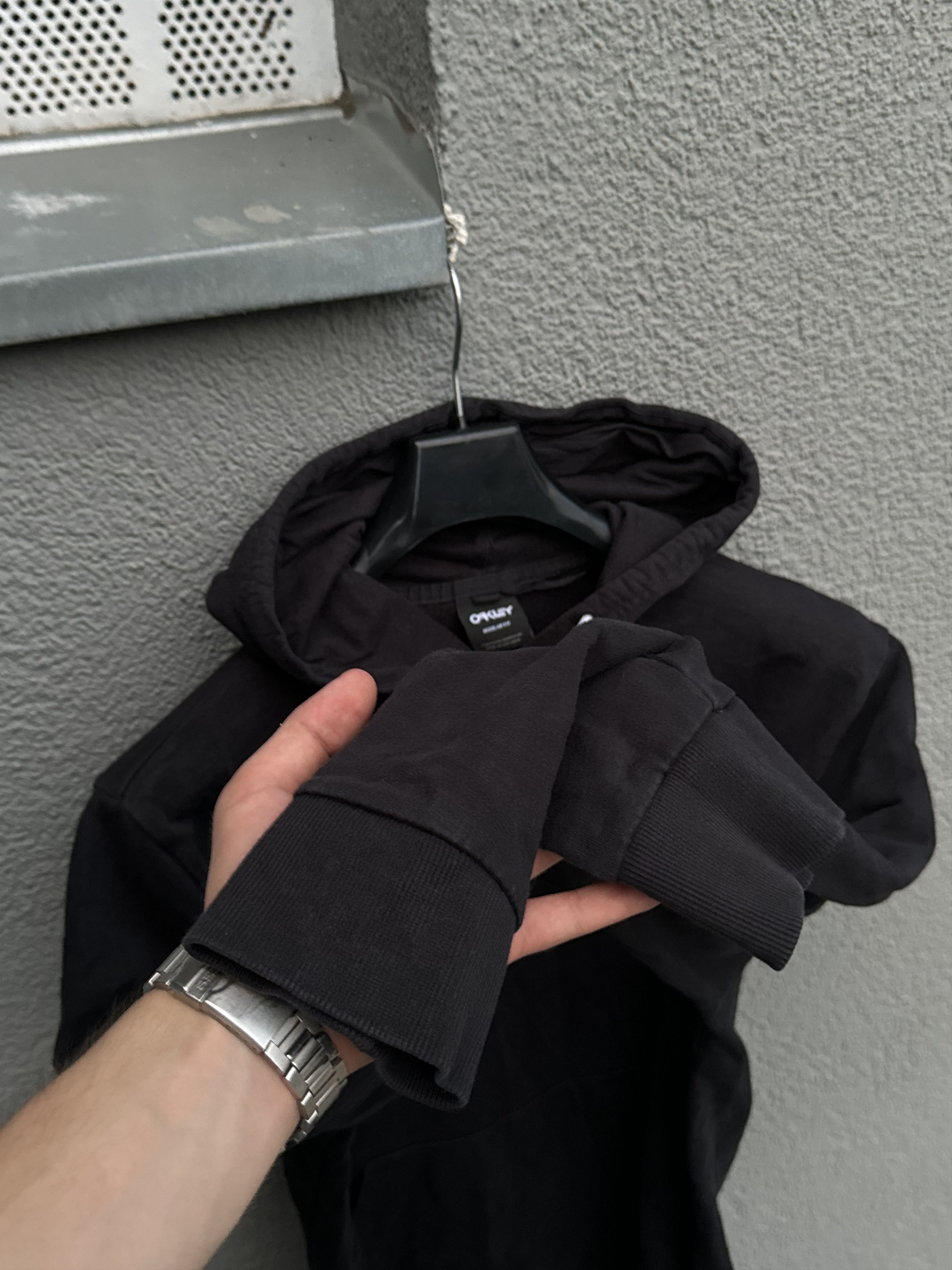 Oakley Oakley Black Hoodie Big Logo Black L Size US L / EU 52-54 / 3 - 5 Thumbnail