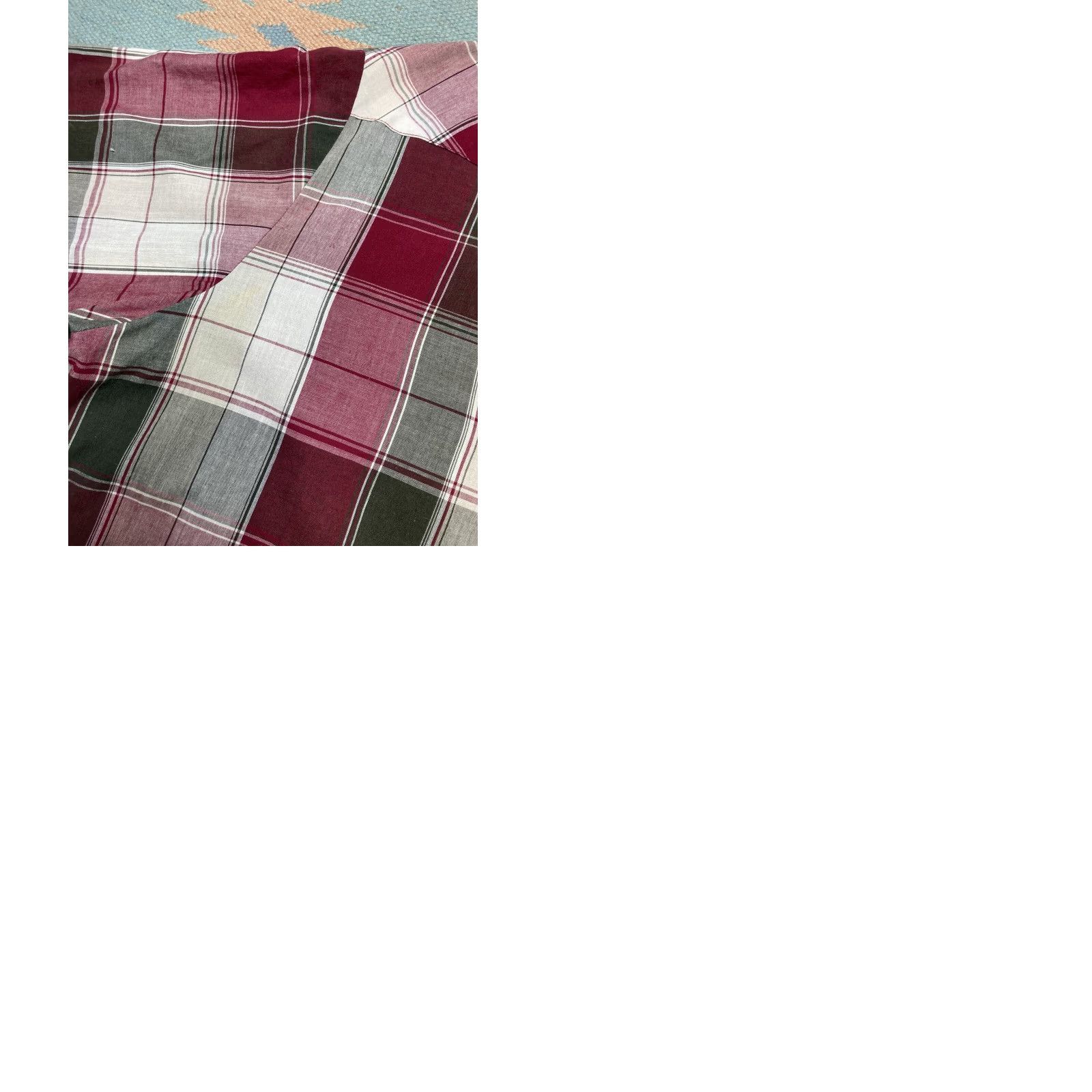 Wrangler VINTAGE Wrangler Pearl snap western shirt plaid short sleeve red 90s XL Mens Size US XL / EU 56 / 4 - 9 Thumbnail